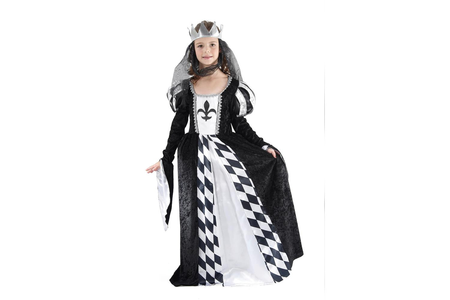 Rubies | Rb-cc830 | Chess Queen 122-134cm Girls Childrens Costume