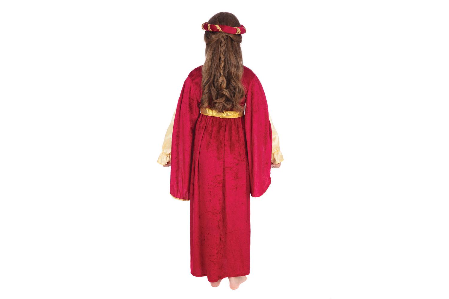 Rubies | Rb-cc839 | Regal Princess Red 122-134cm Girls Childrens Costume