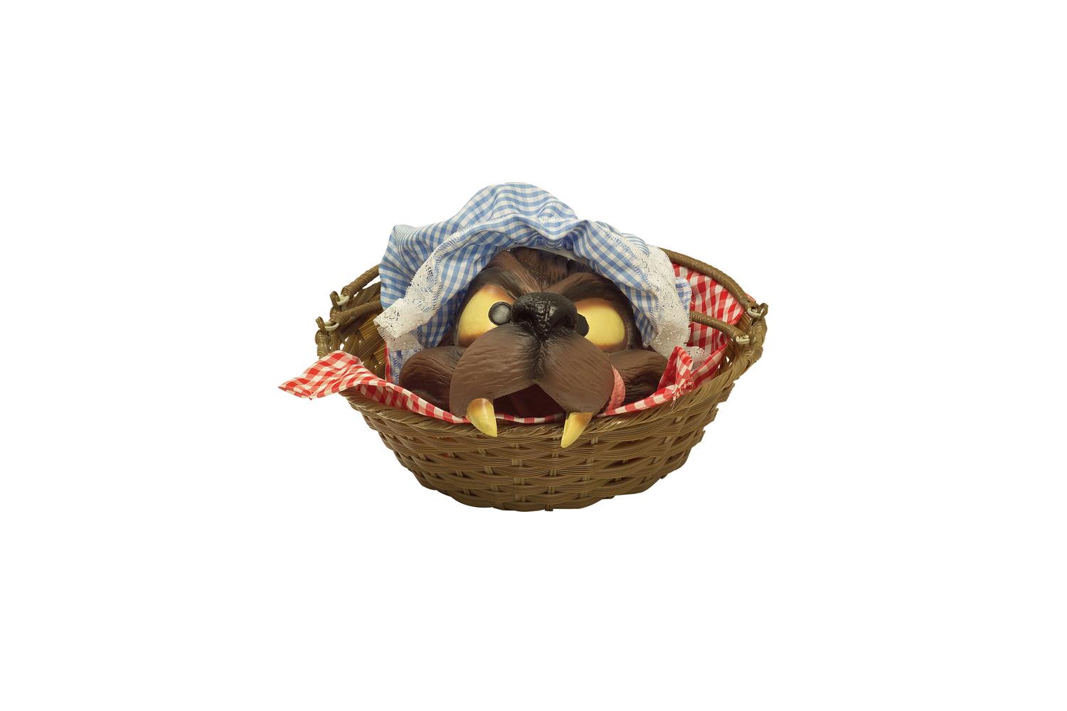 Rubies | Rb-6626-ns | Basket W/ Wolf's Head Ns
