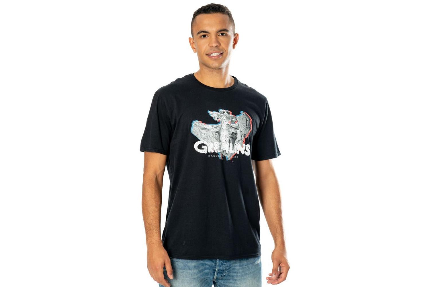 Rubies | Rb-pe19483tsb2x | Gremlins Adult Unisex Black Flasher T-shirt - Unisex - Xxl-2
