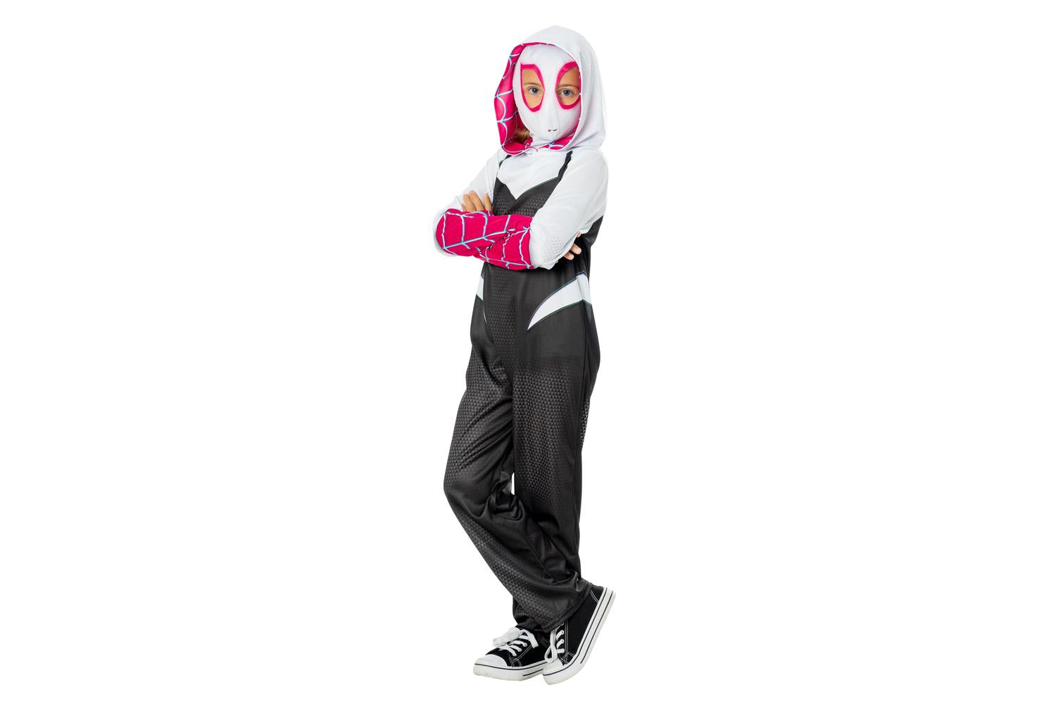 Rubies | Rb-1000733s000 | Sv2 - Spider-gwen Deluxe Child Costume - Female - S-2