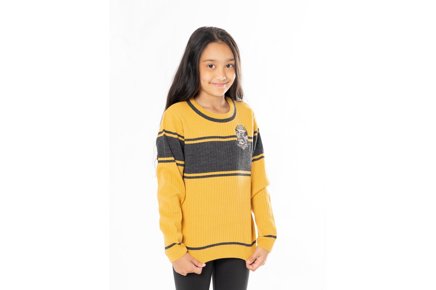Rubies | Rb-pe19463kjmp56 | (cl)harry Potter Hufflepuff Child Varsity Jumper - Unisex - 5-6