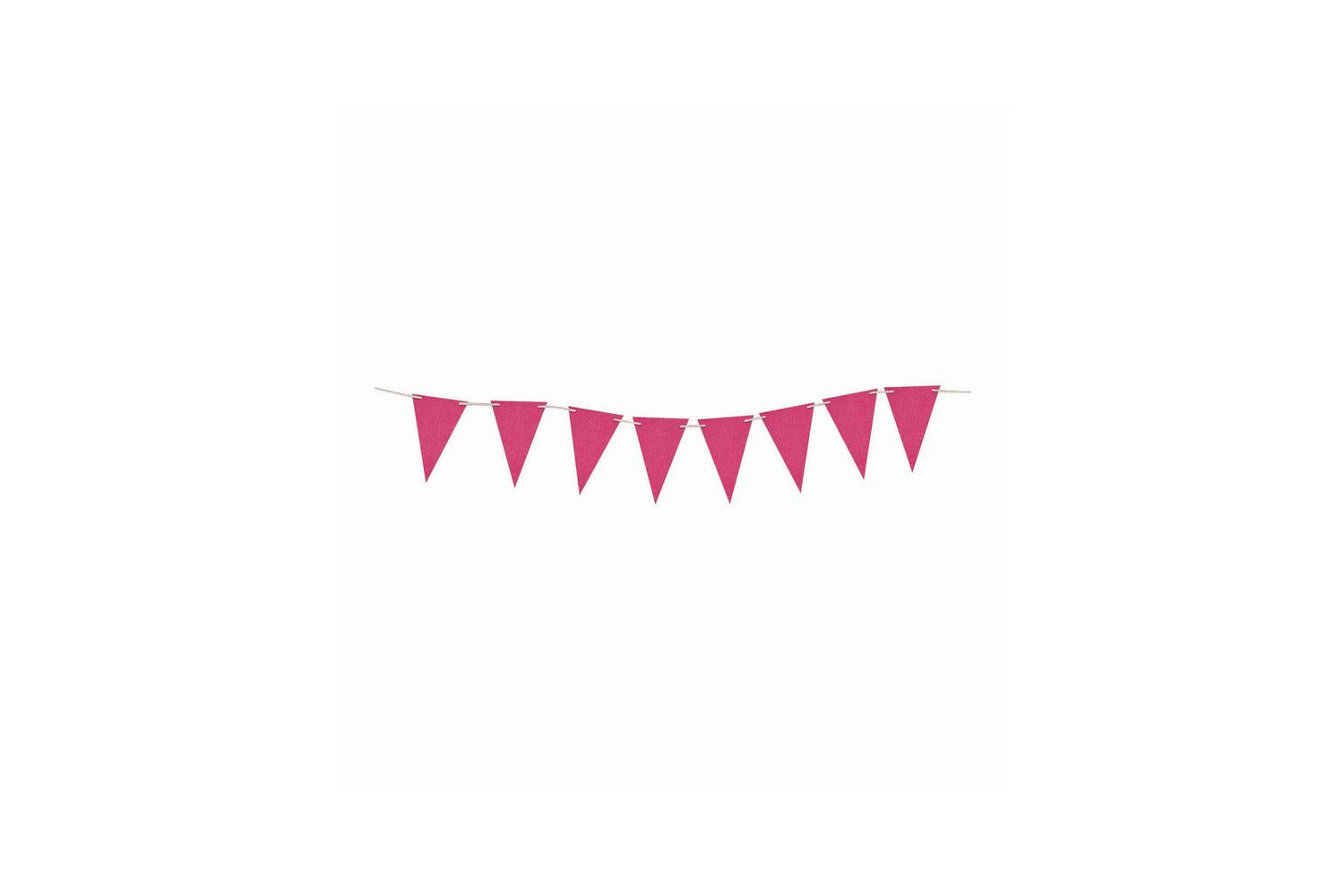 Rubies | Rb-sk97652 | Flag Banner Hot Pink