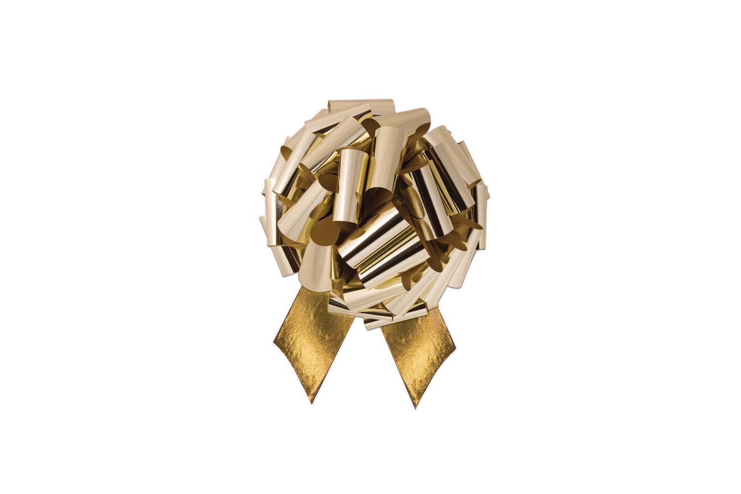 Rubies | Rb-sk99007 | Pull Bow Metallic Gold
