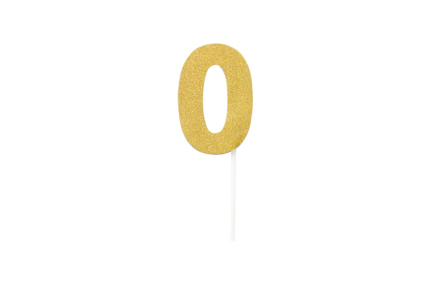 Rubies | Rb-sk99023 | Diamond Cake Toppers Gold No. 0