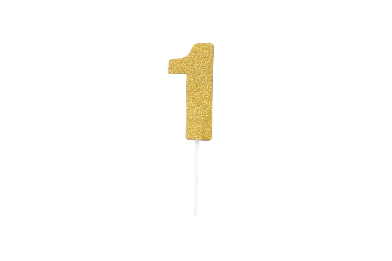 Rubies | Rb-sk99022 | Diamond Cake Toppers Gold No. 1