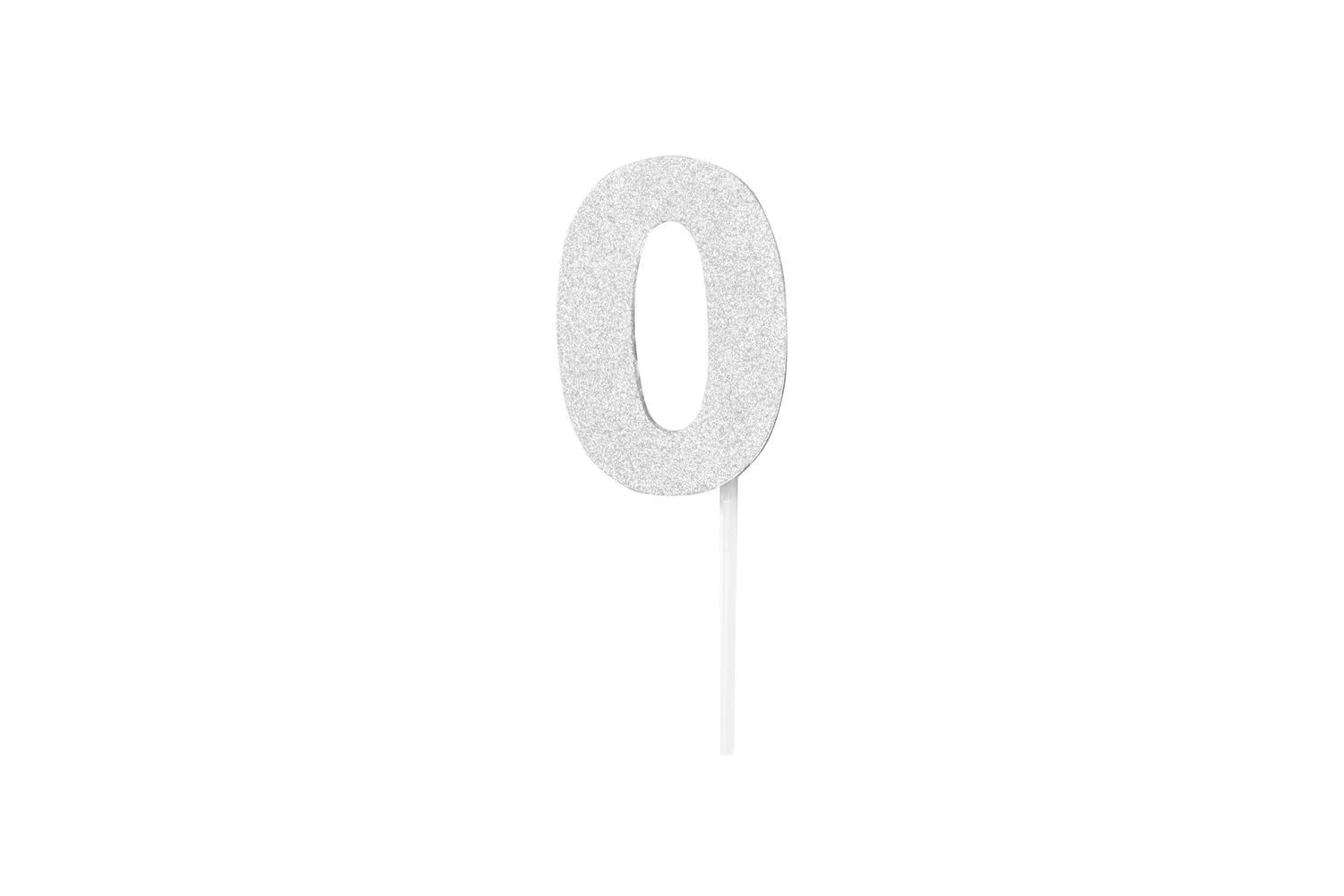 Rubies | Rb-sk99907 | Diamond Cake Toppers Silver No. 0