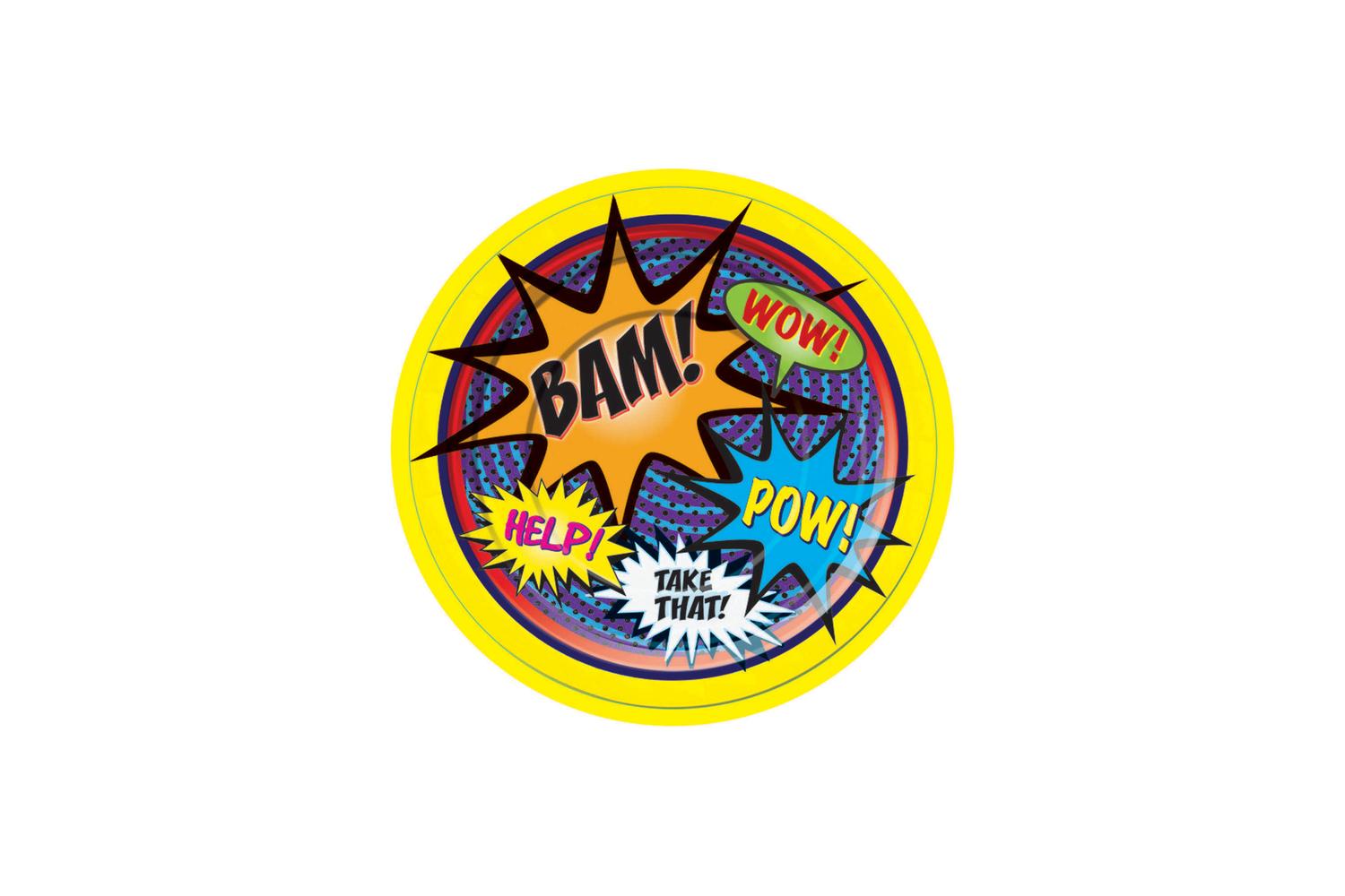 Rubies | Rb-x72433 | Super Hero Small Paper Plate