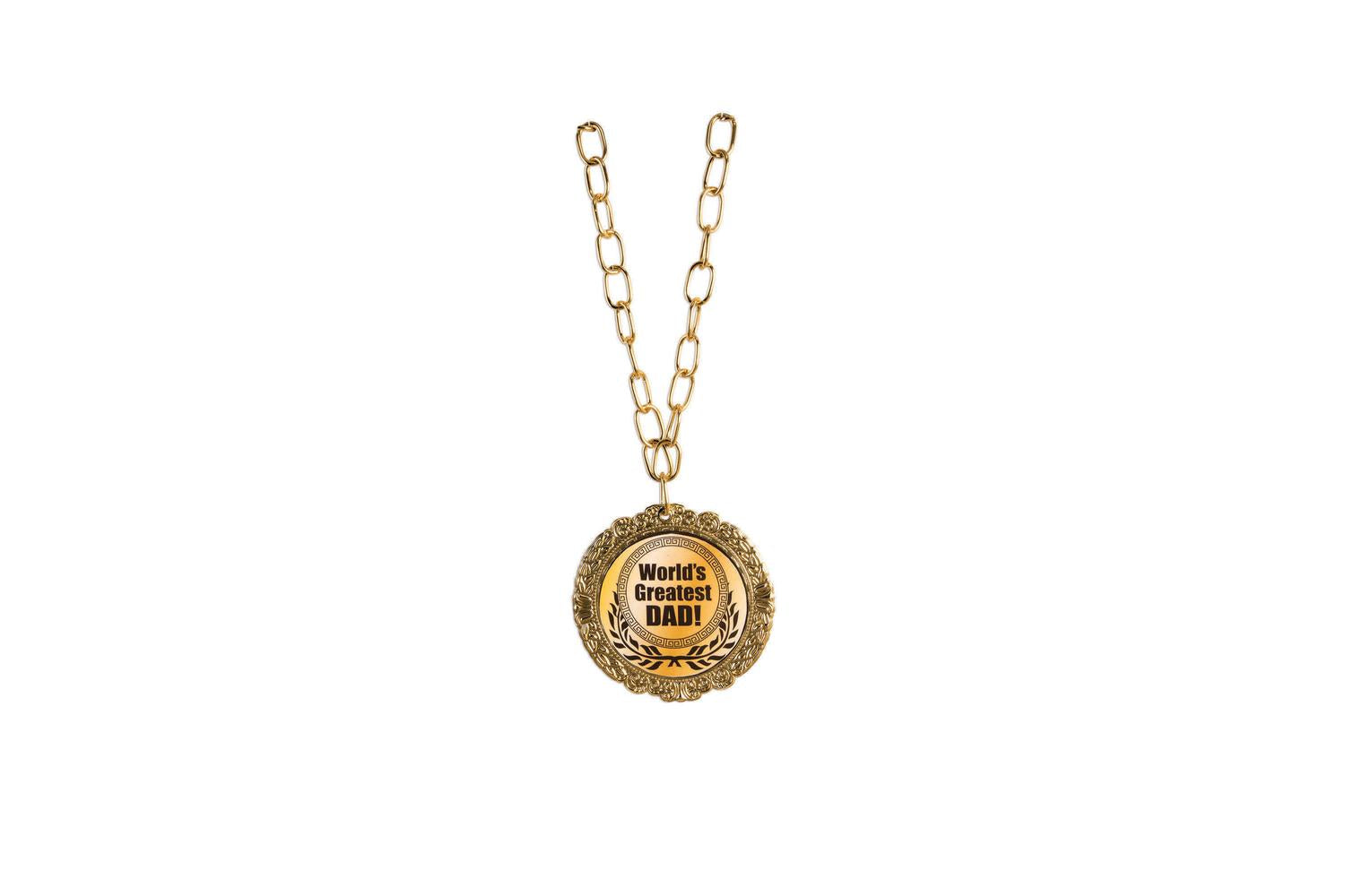 Rubies | Rb-x79581 | Medal Award Worlds Greatest Dad