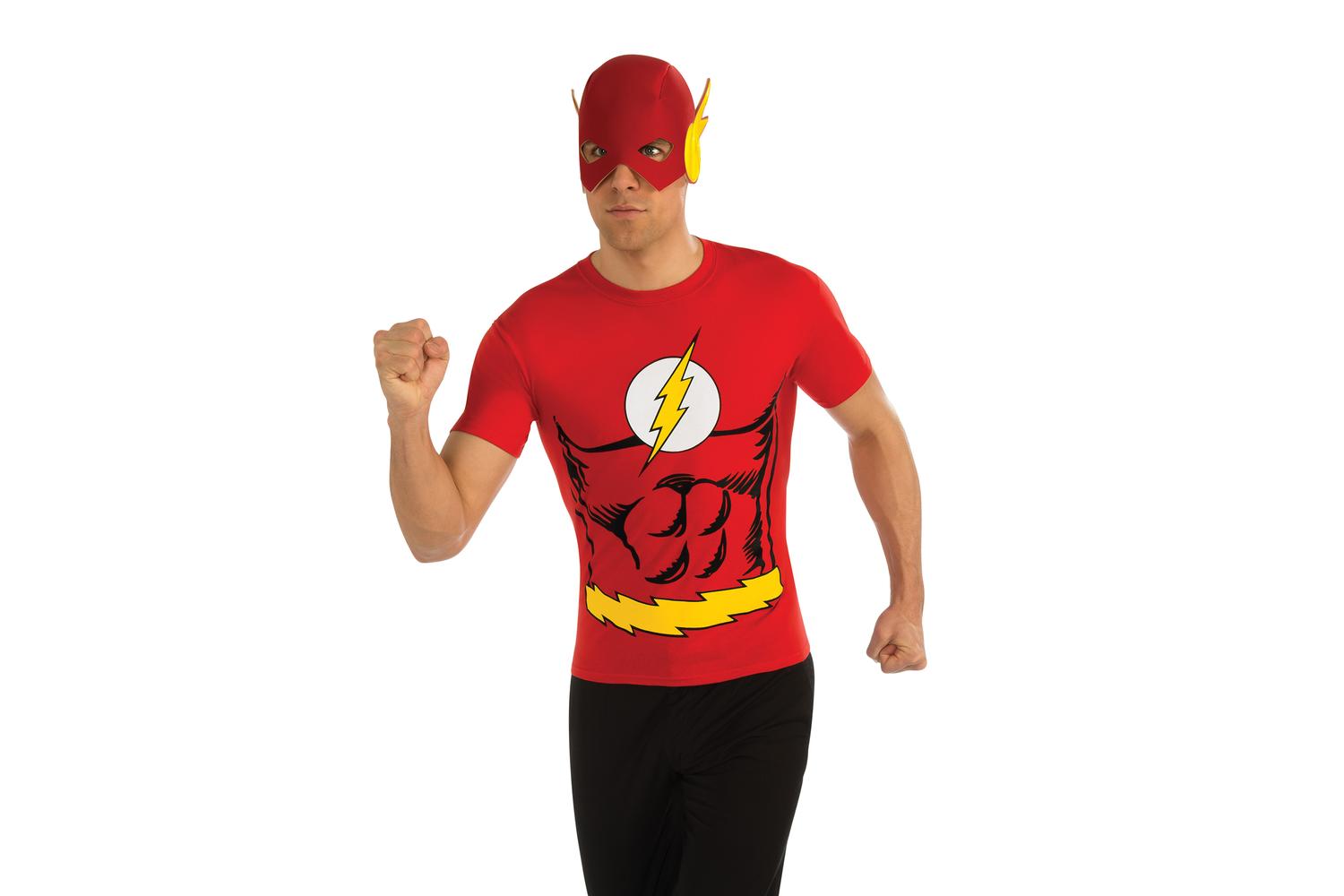 Rubies | Rb-887429-m | Flash Costume Top- Male M