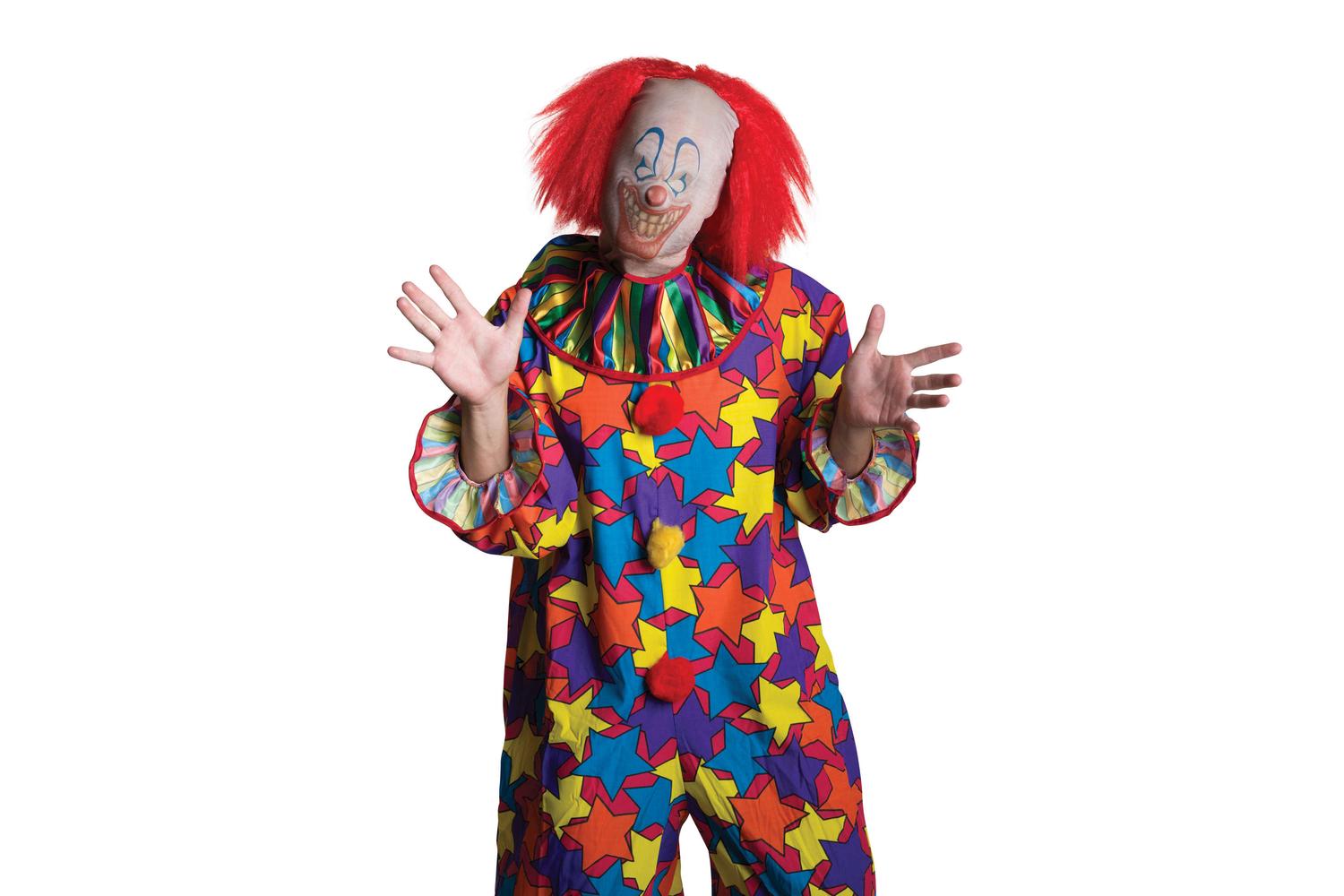 Rubies | Rb-39330ns000 | Scary Clown Mask W/wig