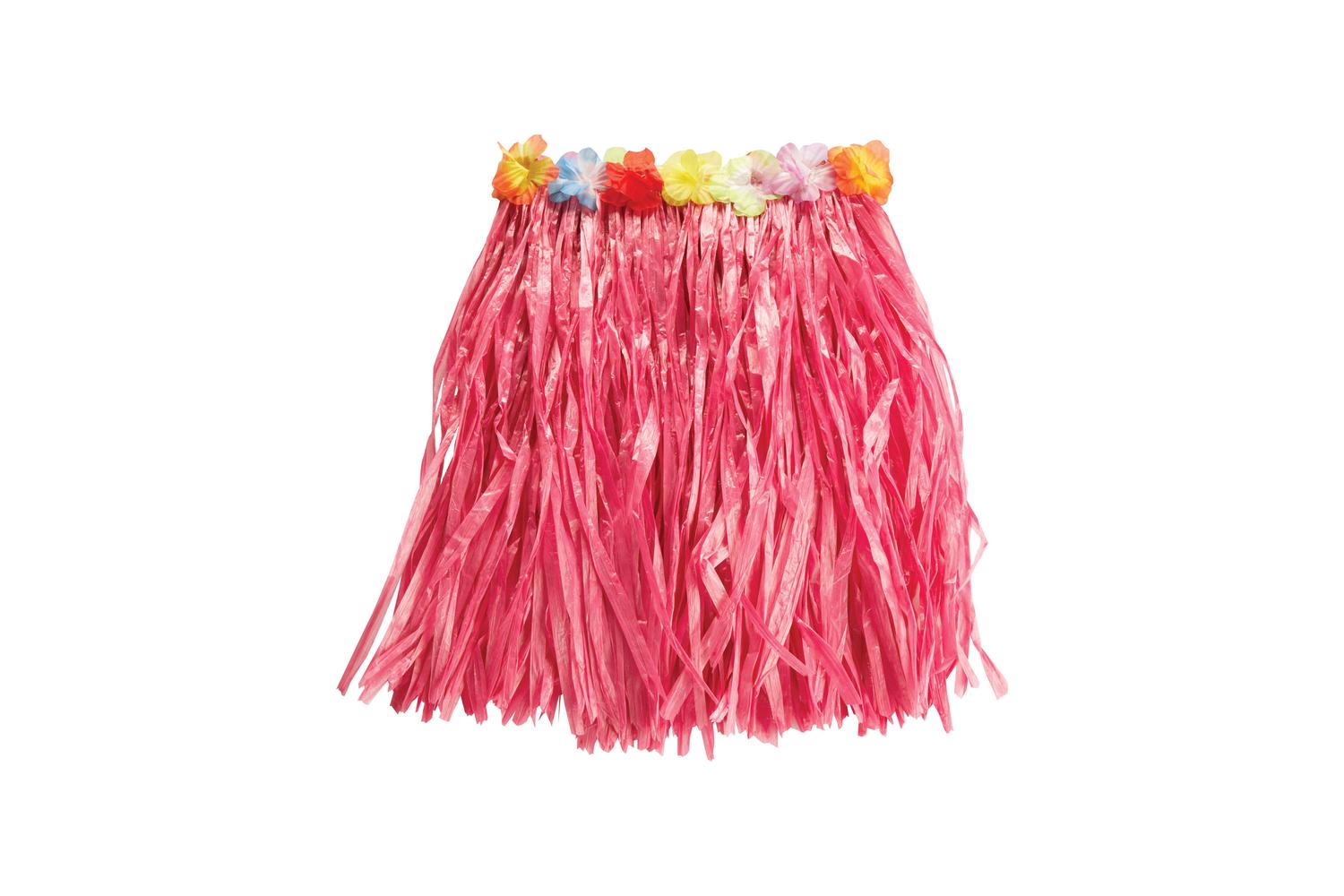 Rubies | Rb-30714-ns | Hawaiian Skirt-pink-50cm Ns