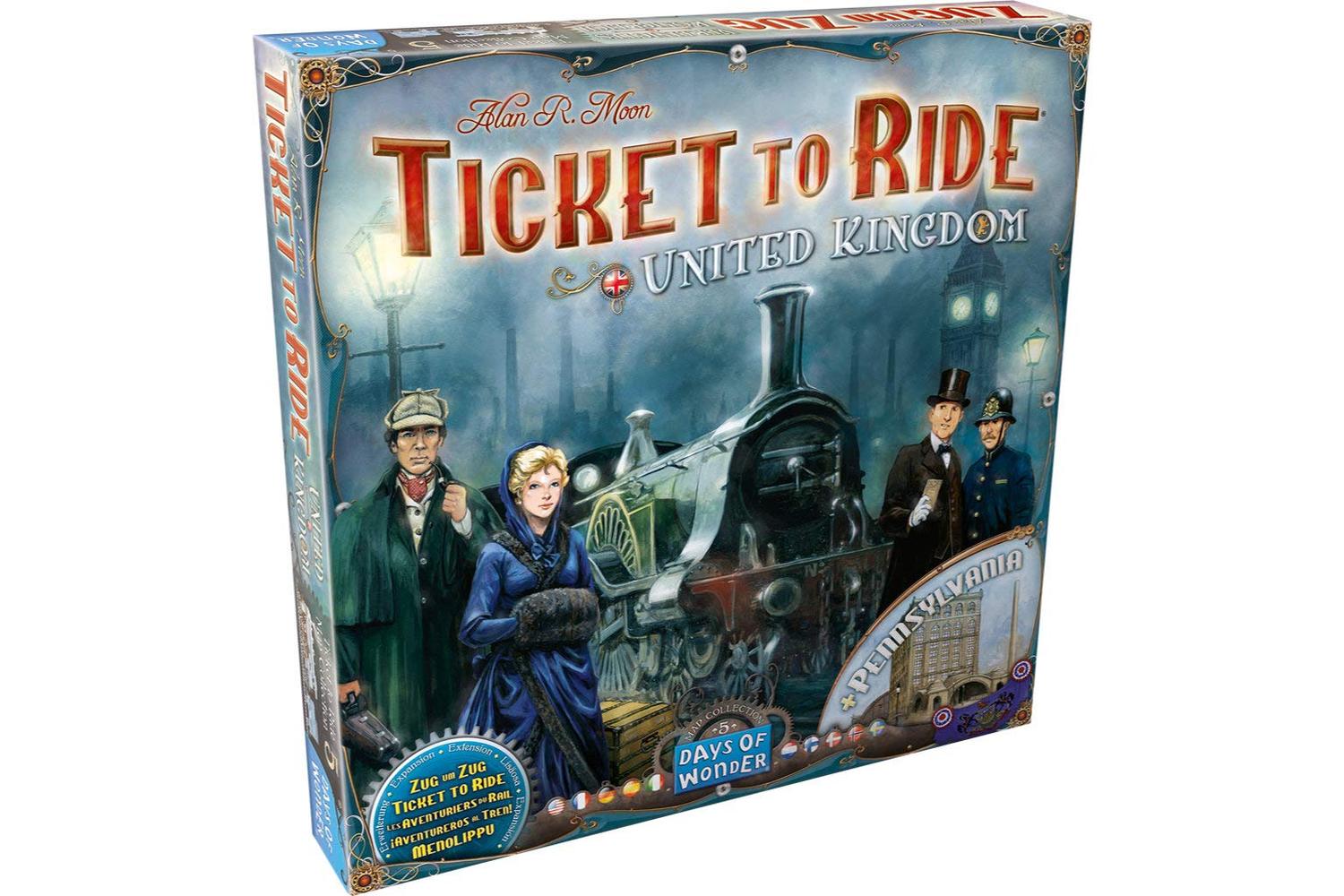 Days Of Wonder | Dow720123 | Ticket To Ride: United Kingdom Exp