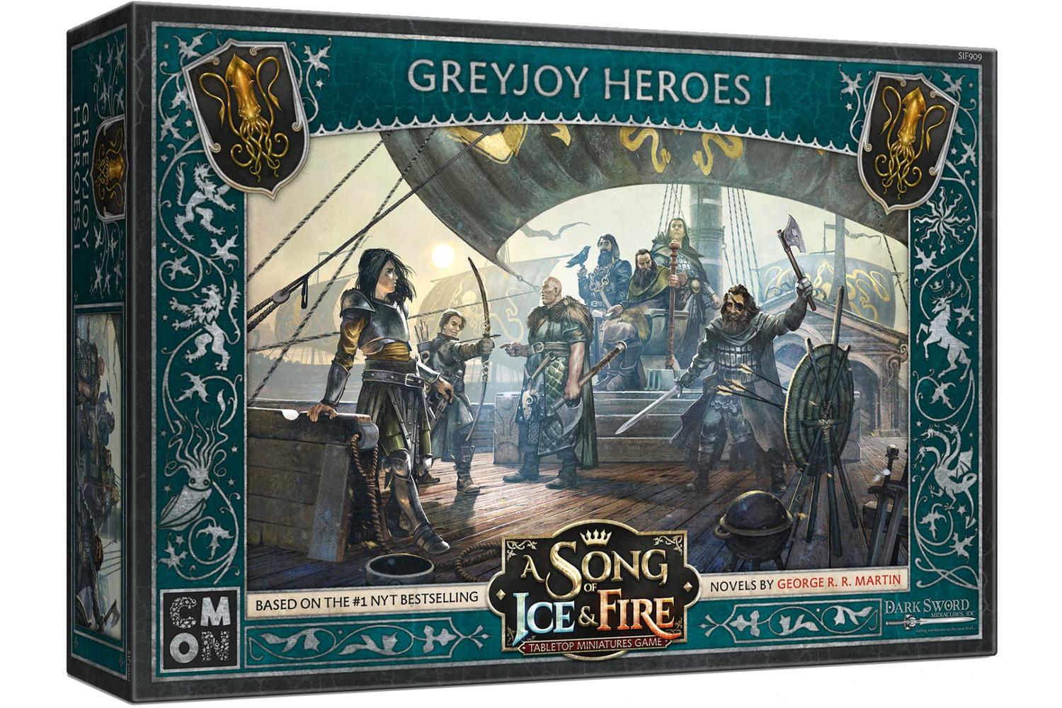 Coolminiornot Inc | Cmnsif909 | Greyjoy Heroes #1: A Song Of Ice And Fire