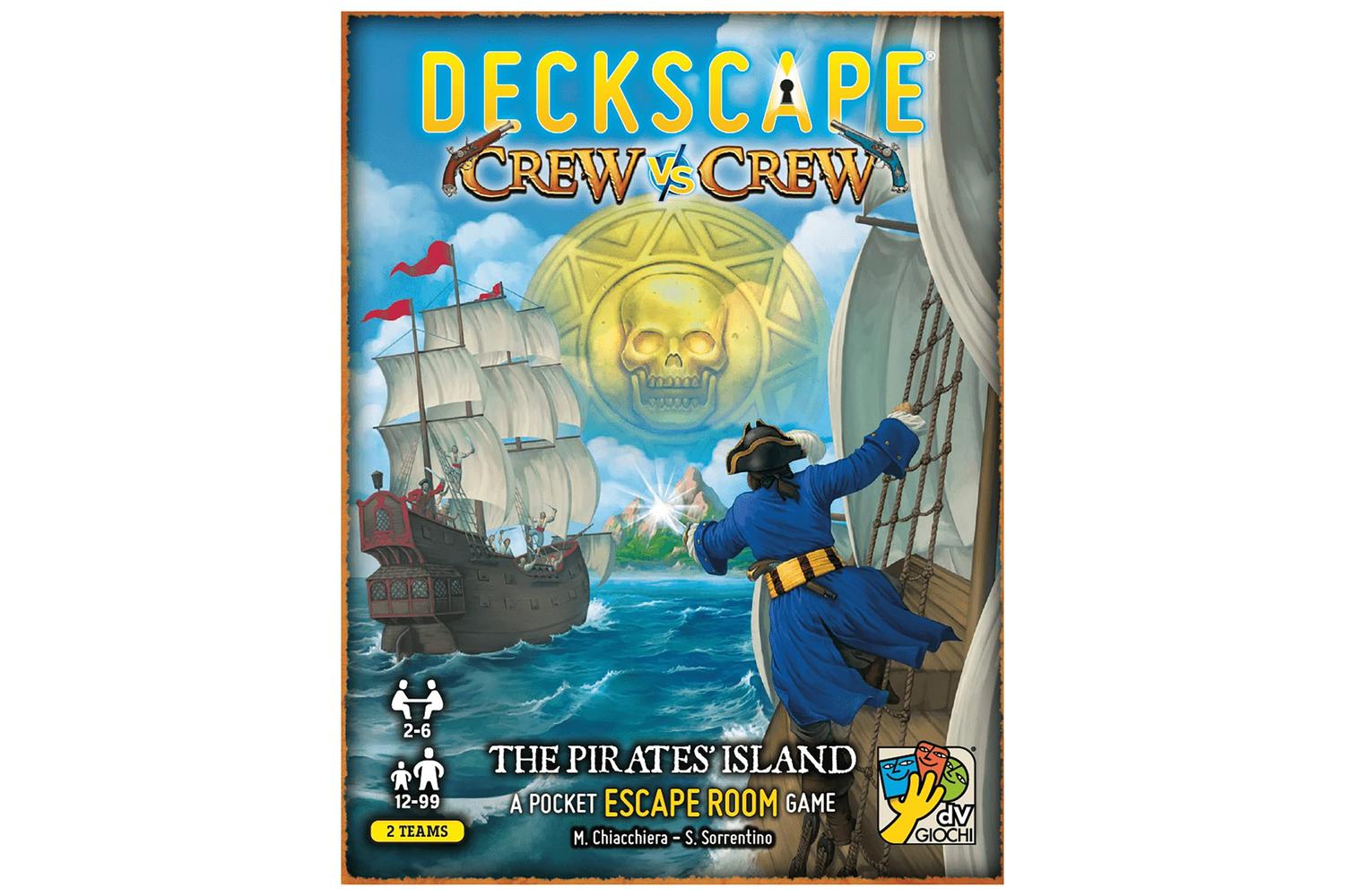 Davinci Editrice | Dvg5733 | Deckscape: Crew Vs Crew