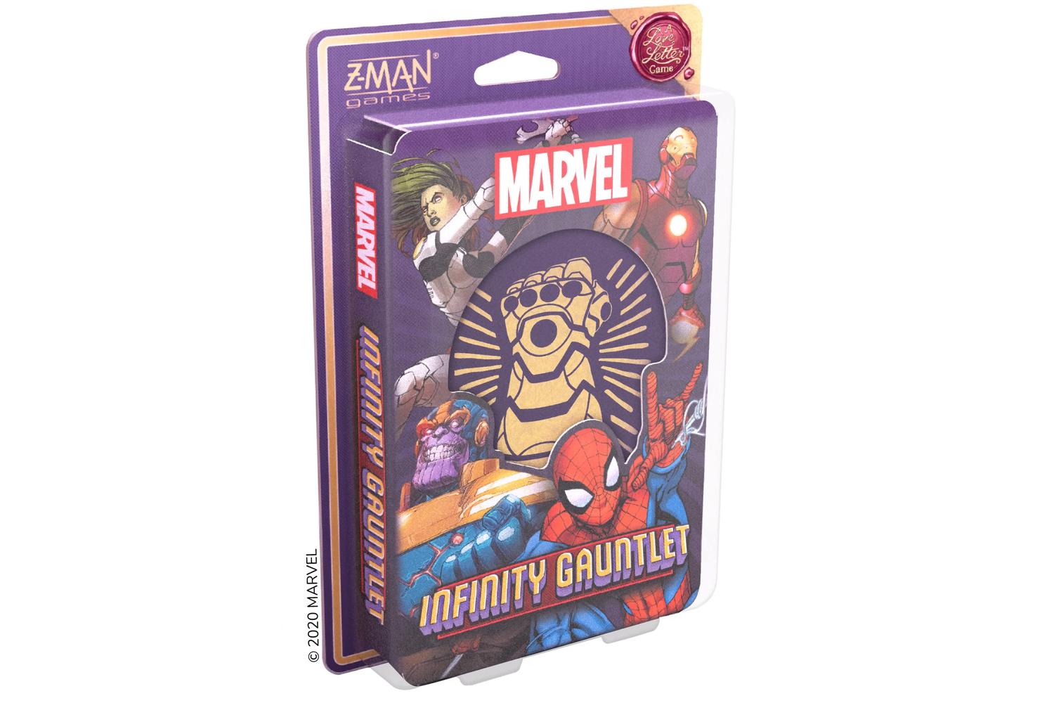 Z Man Games | Zmgmz01 | Infinity Gauntlet: A Love Letter Game