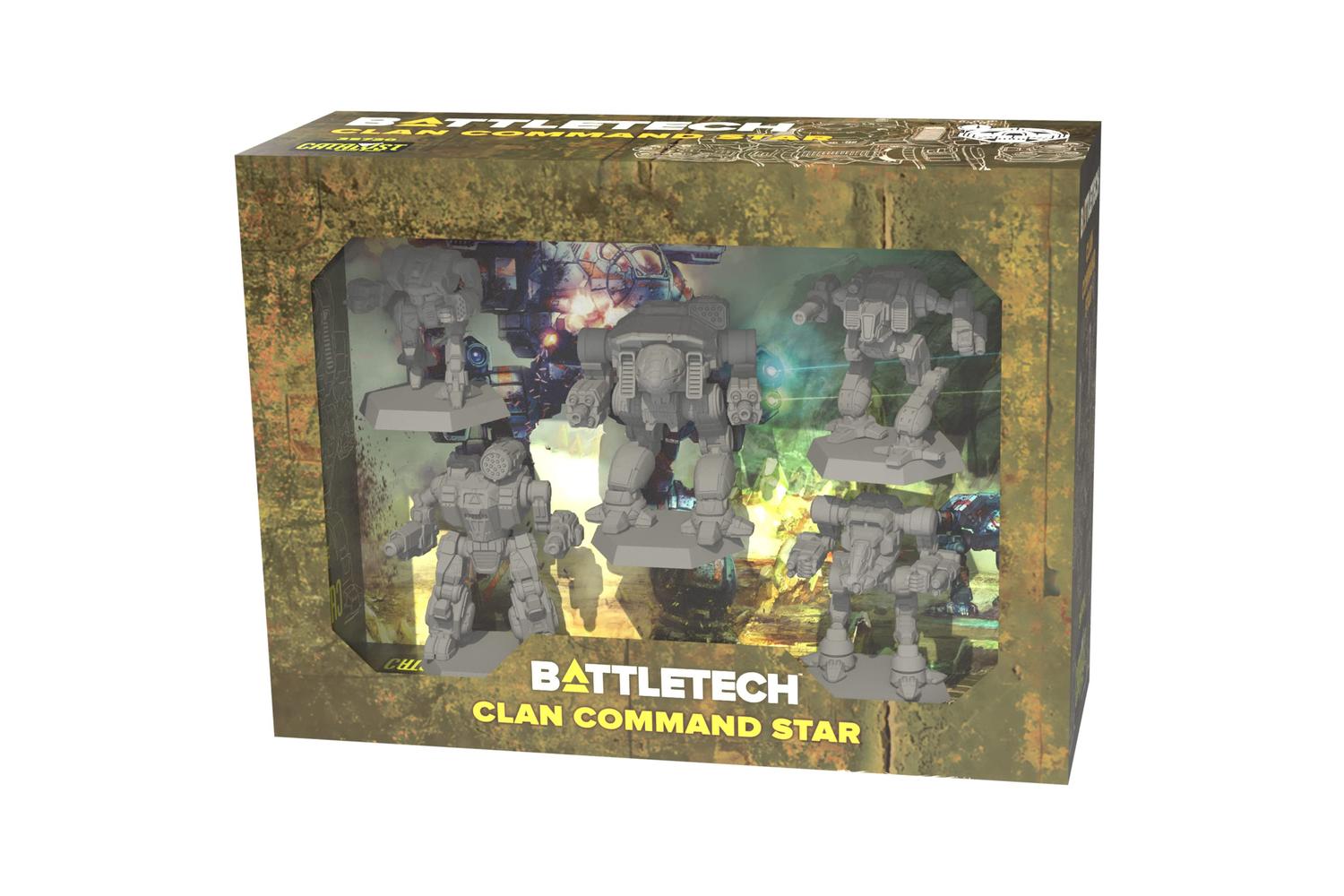 Catalyst Game Labs | Cat35720 | Battletech Clan Command Star