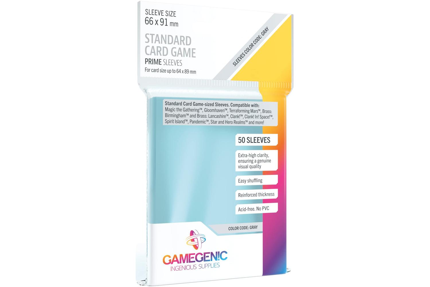 Gamegenic | Ggs11048ml | Unit Gamegenic Prime Standard Card Game Sleeves 66 X 91 Mm (50 Ct.)