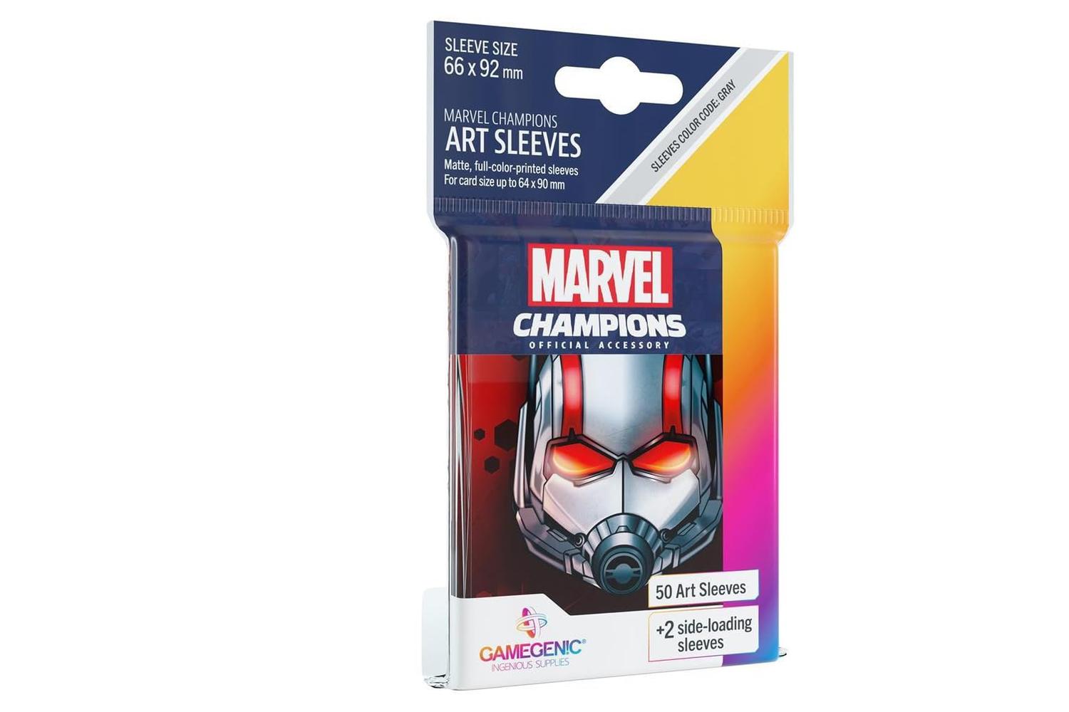 Gamegenic | Ggs15006ml | Unit Gamegenic Marvel Champions Art Sleeves- Ant-man (50 Ct.)