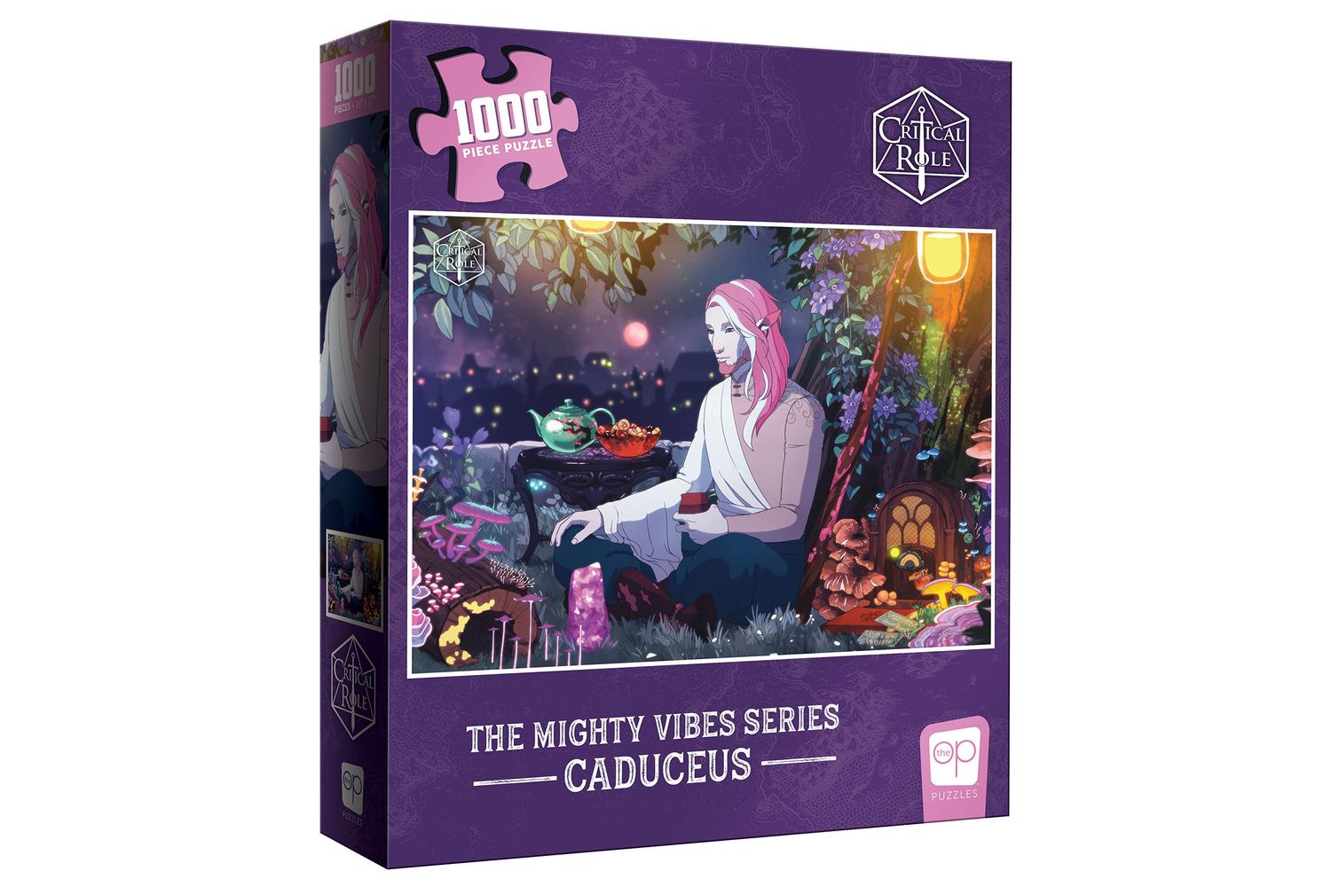 Usa-opoly | Usopz13979300220 | Critical Role: The Mighty Vibes Series - Caduceus- 1000 Piece Puzzle