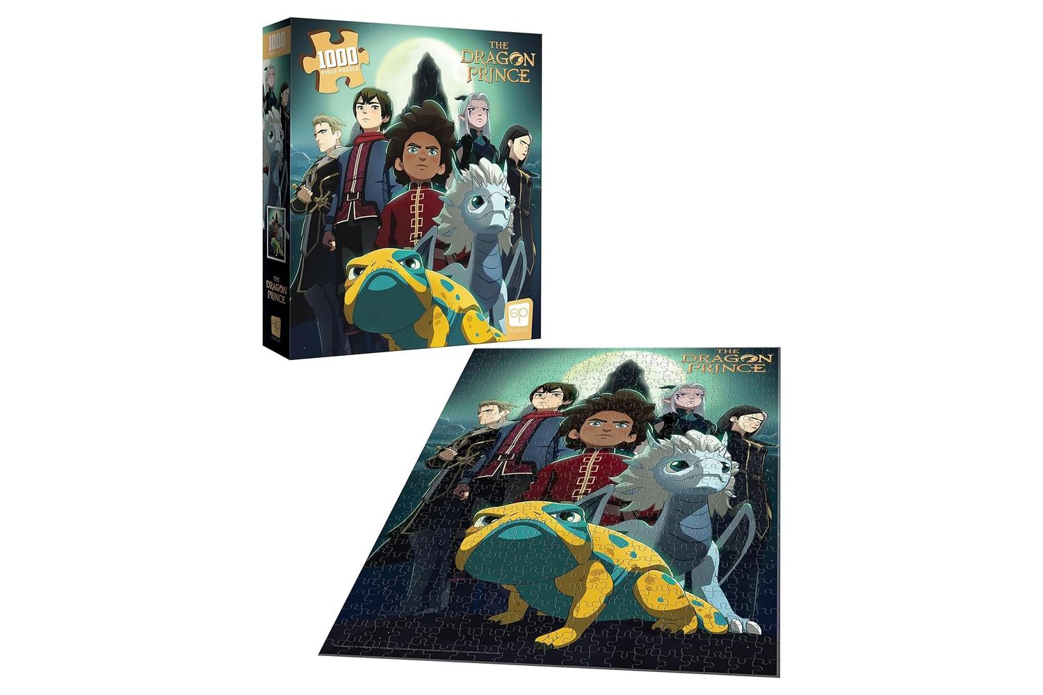 Usa-opoly | Usopz15073100220 | The Dragon Prince: Heroes At The Storm Spire- 1000 Piece Puzzle