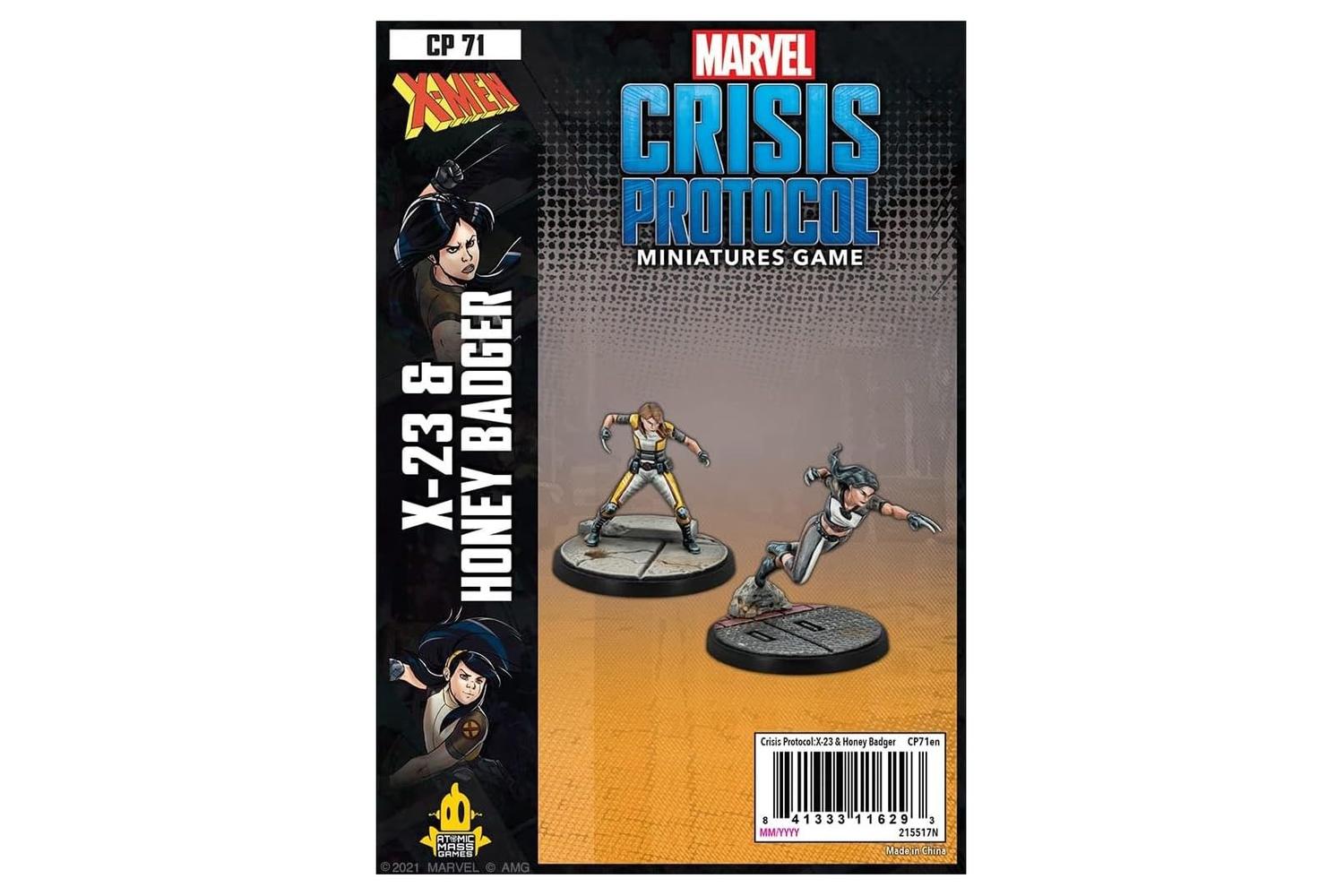 Atomic Mass Games | Ffgcp71 | X-23 & Honey Badger: Marvel Crisis Protocol