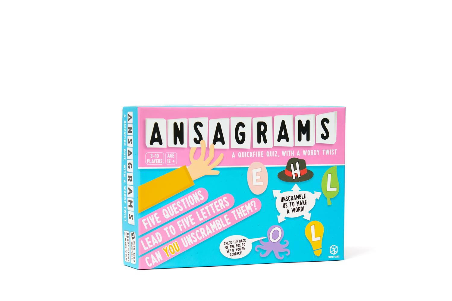 Format Games | Fmgas0322 | Ansagrams (large Box Format)