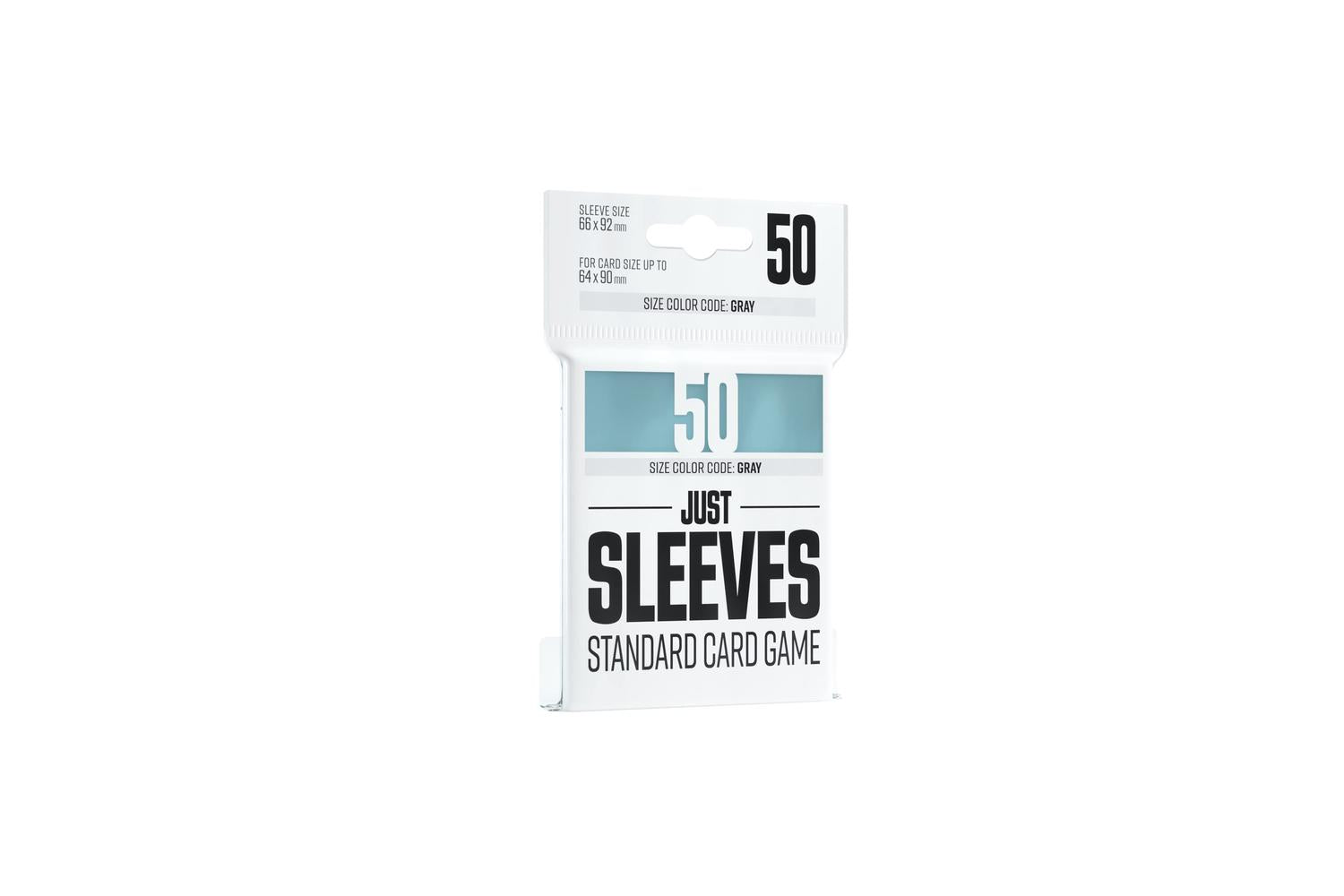 Gamegenic | Ggx10003ml | Unit Gamegenic Just Sleeves: Standard Card Game Clear (50 Ct.)