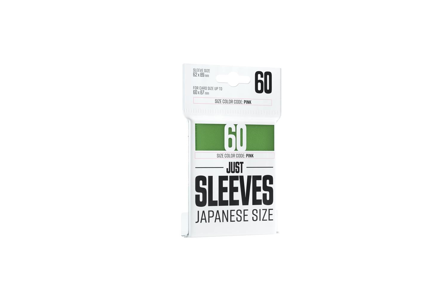 Gamegenic | Ggx10014ml | Unit Gamegenic Just Sleeves: Japanese Size Green (60 Ct.)