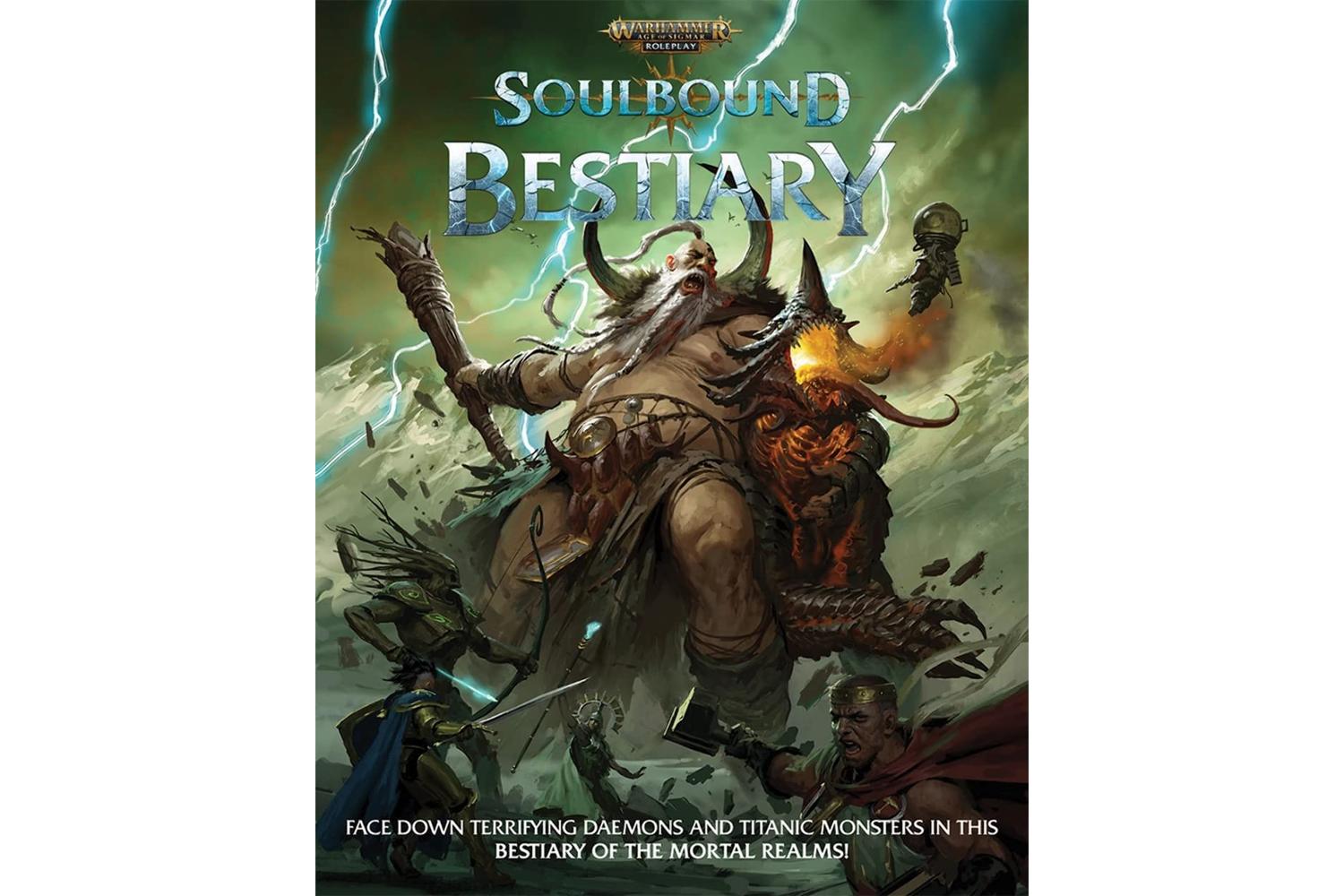Cubicle Seven | Cb72519 | Soulbound Bestiary: Warhammer Age Of Sigmar Roleplay