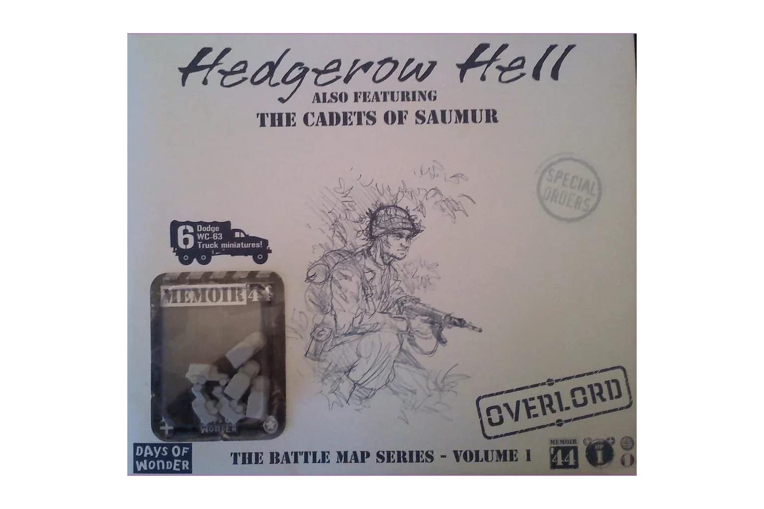 Days Of Wonder | Dow7309 | Memoir '44 Op1 Battle Map - Hedgerow Hell/cadets De Saumur