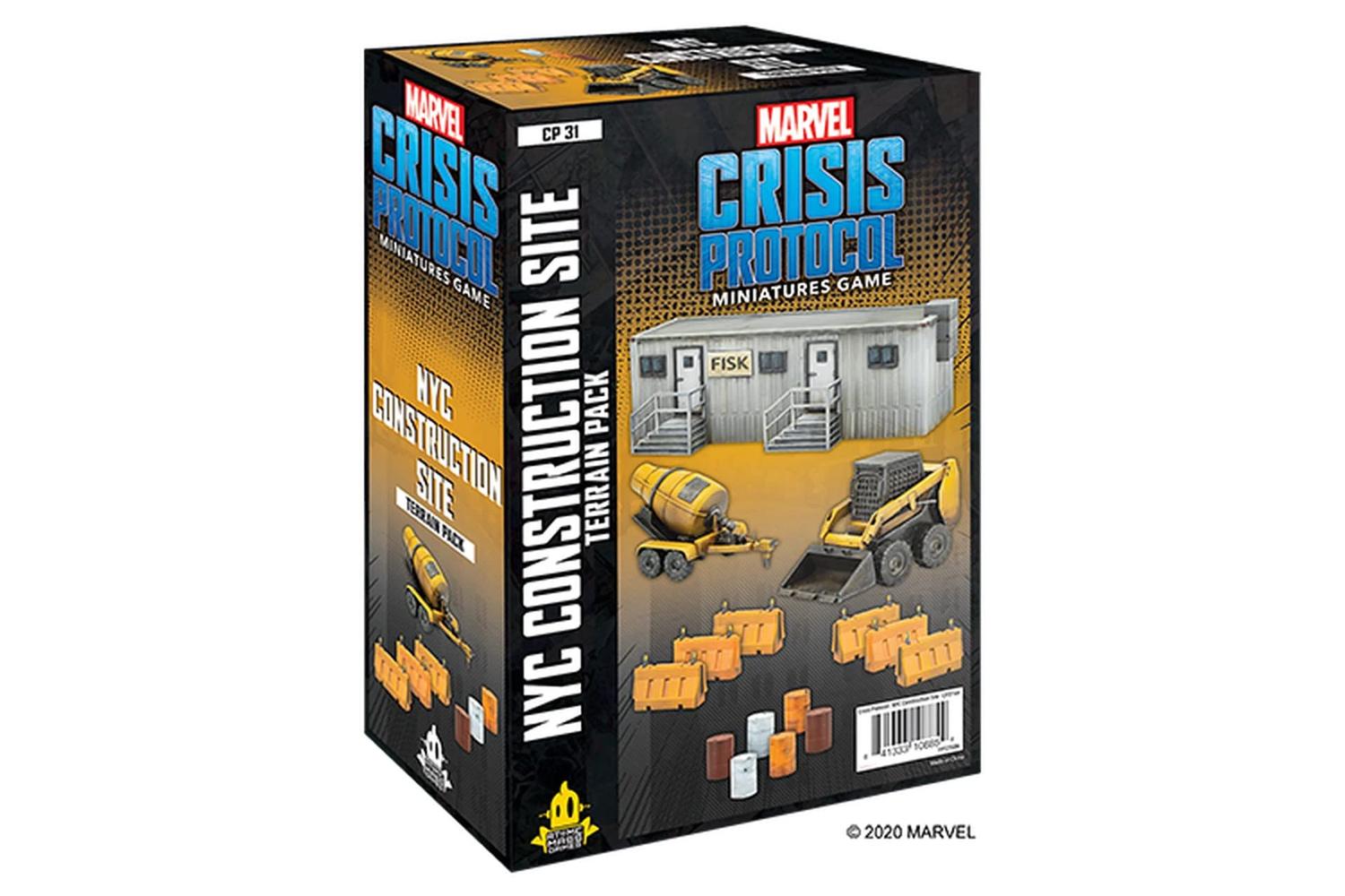Atomic Mass Games | Ffgmsg31 | Marvel Crisis Protocol: Nyc Construction Site Terrain Expansion