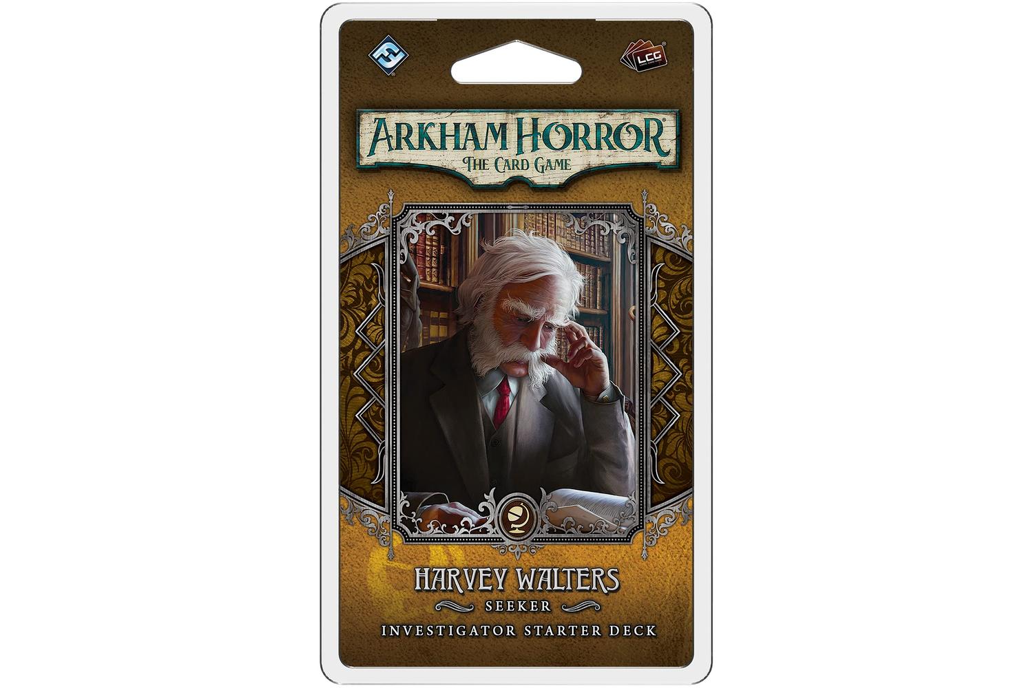 Fantasy Flight Games | Ffgahc48 | Harvey Walters Investigator Starter Deck: Arkham Horror Lcg Exp.
