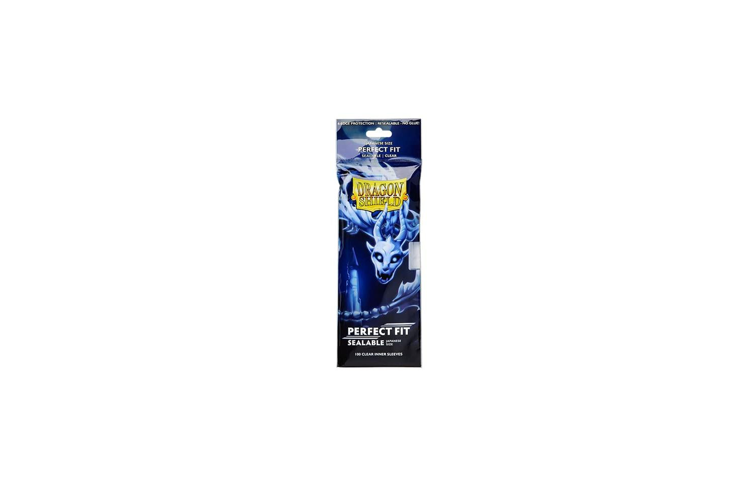 Arcane Tinmen | At-13251 | Dragon Shield Japanese Size Perfect Fit Sealable Inner Sleeves - Clear (100)