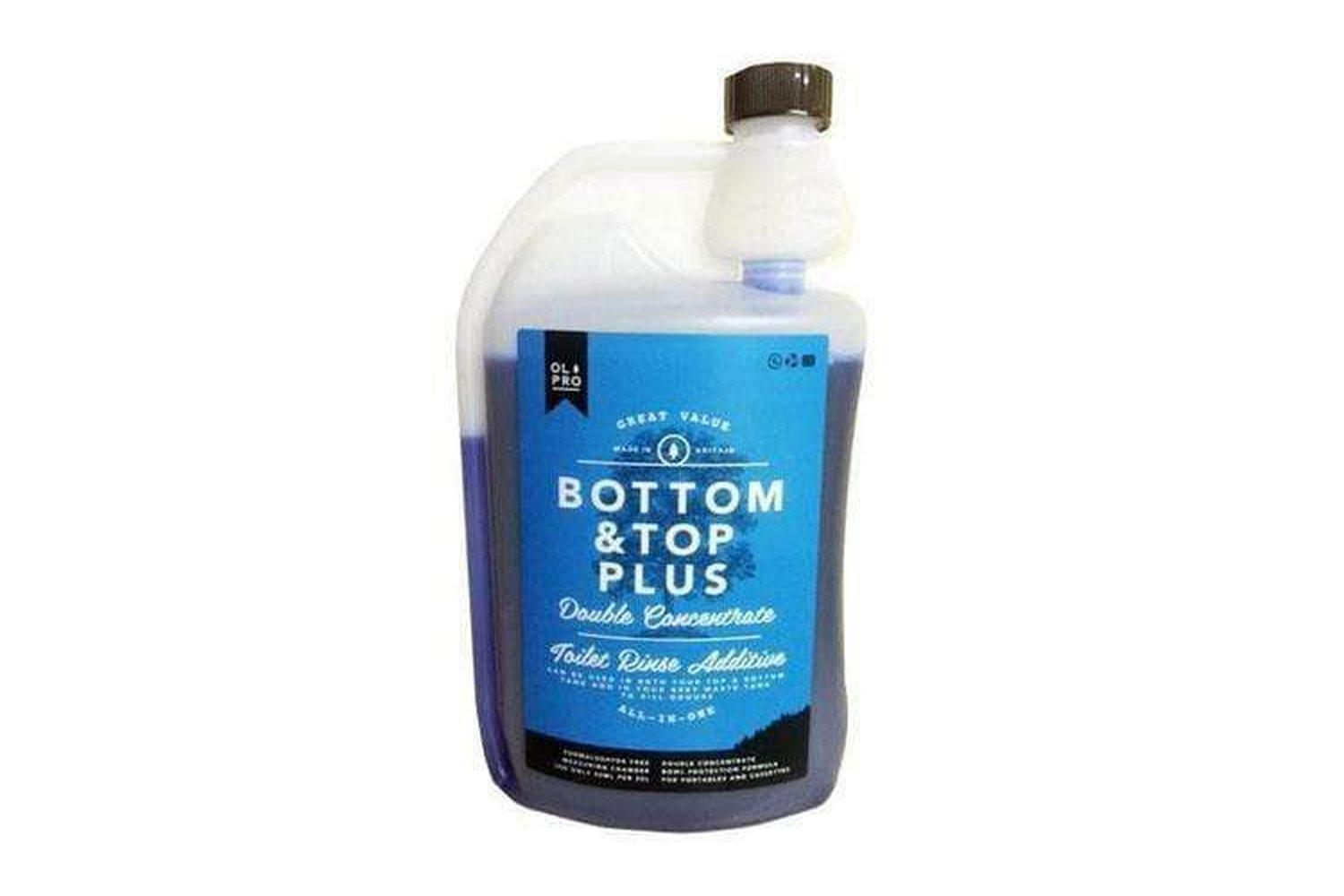 Bottom And Top Plus | Toilet Fluid Rinse | Olpro | Camping Sanitation