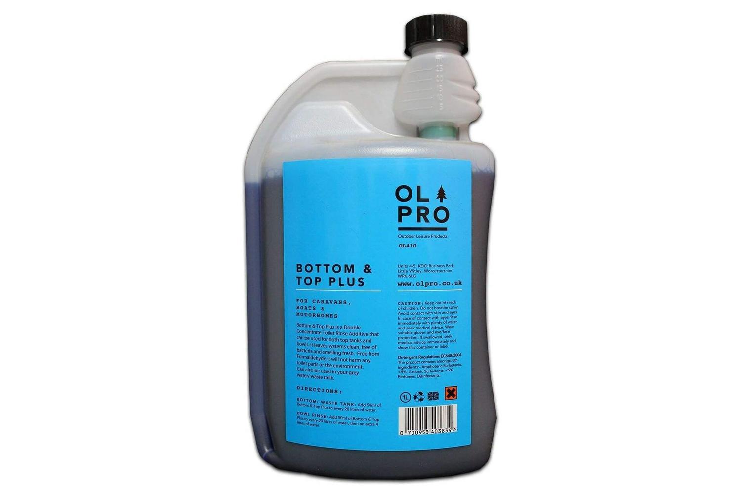 Bottom And Top Plus | Toilet Fluid Rinse | Olpro | Camping Sanitation-4