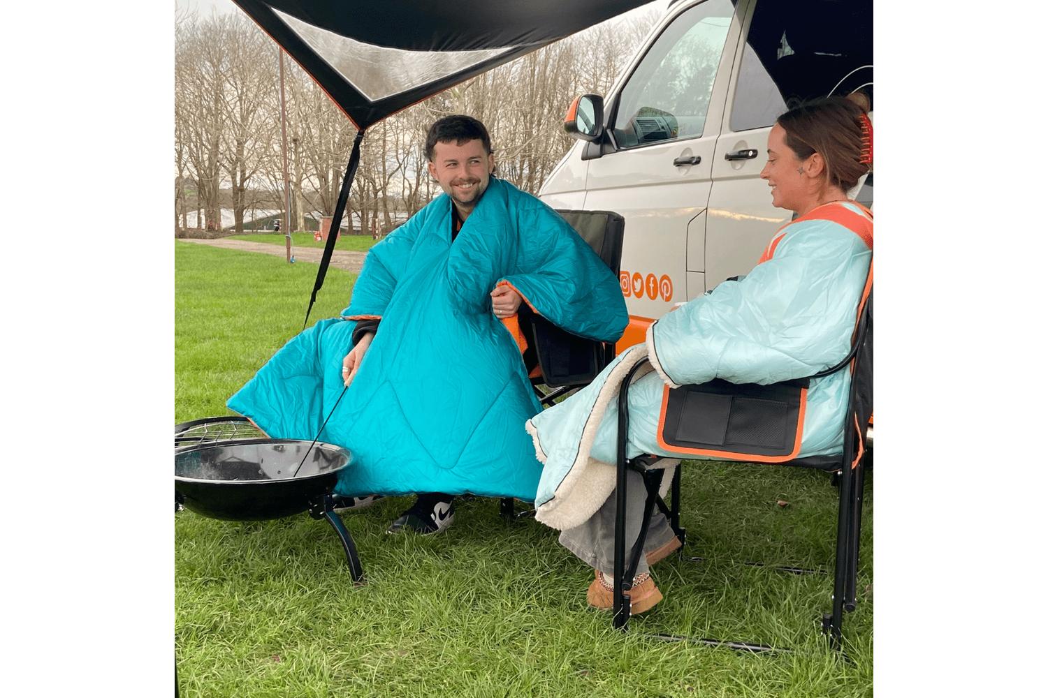 The Original Insulated Outdoor Reversible Blanko Verdant Blaze-3