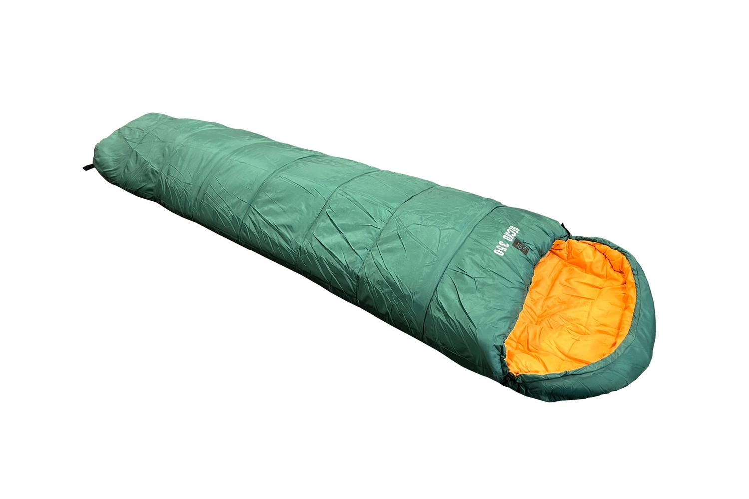 Gecko 350 Mummy Sleeping Bag | Camping Gear | 210t Nylon & 190t Polyester-4