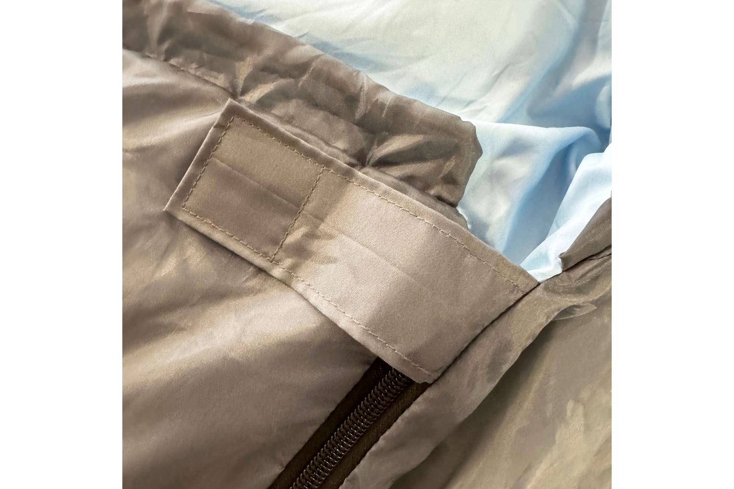 The Stafford Sleeping Bag | Grey | Polyester Polycotton Inner | 220cm X 75cm-2