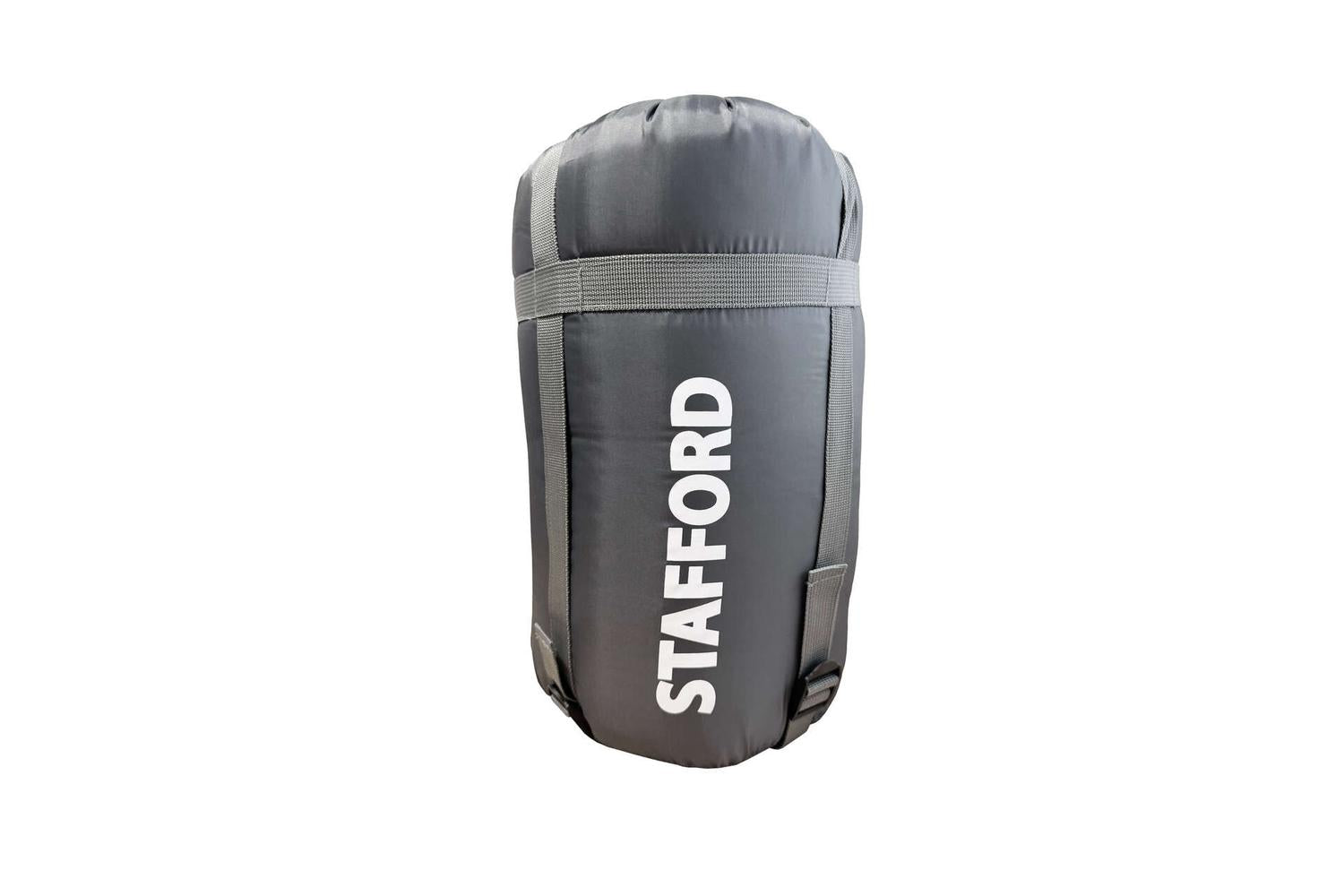 The Stafford Sleeping Bag | Grey | Polyester Polycotton Inner | 220cm X 75cm-3