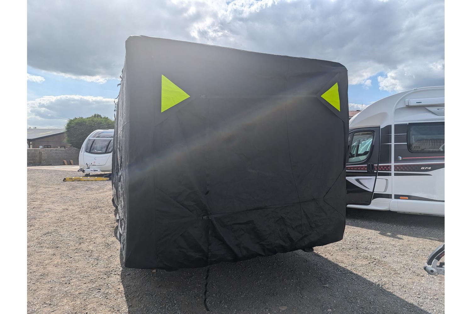 Breathable Waterproof 4ply Caravan Cover With Free Hitch Cover | Camper Van Accessories | Polypropylene | 12-14ft-3