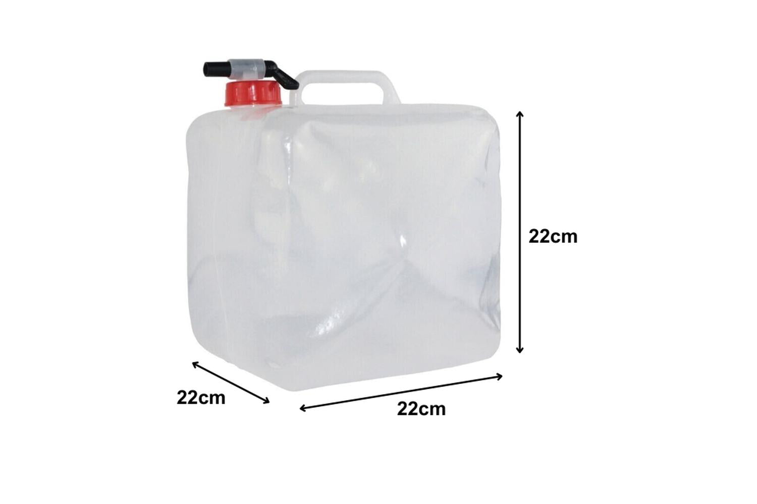 Folding 10l Water Carrier | Camping Gear | Polyethylene | 22 X 22 X 22cm-4