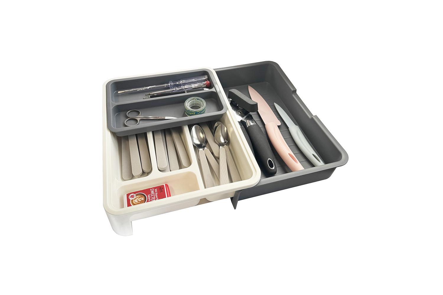 Extendable Drawer Organiser | Camping Furniture | Pp Polypropylene | Adjustable Size-4
