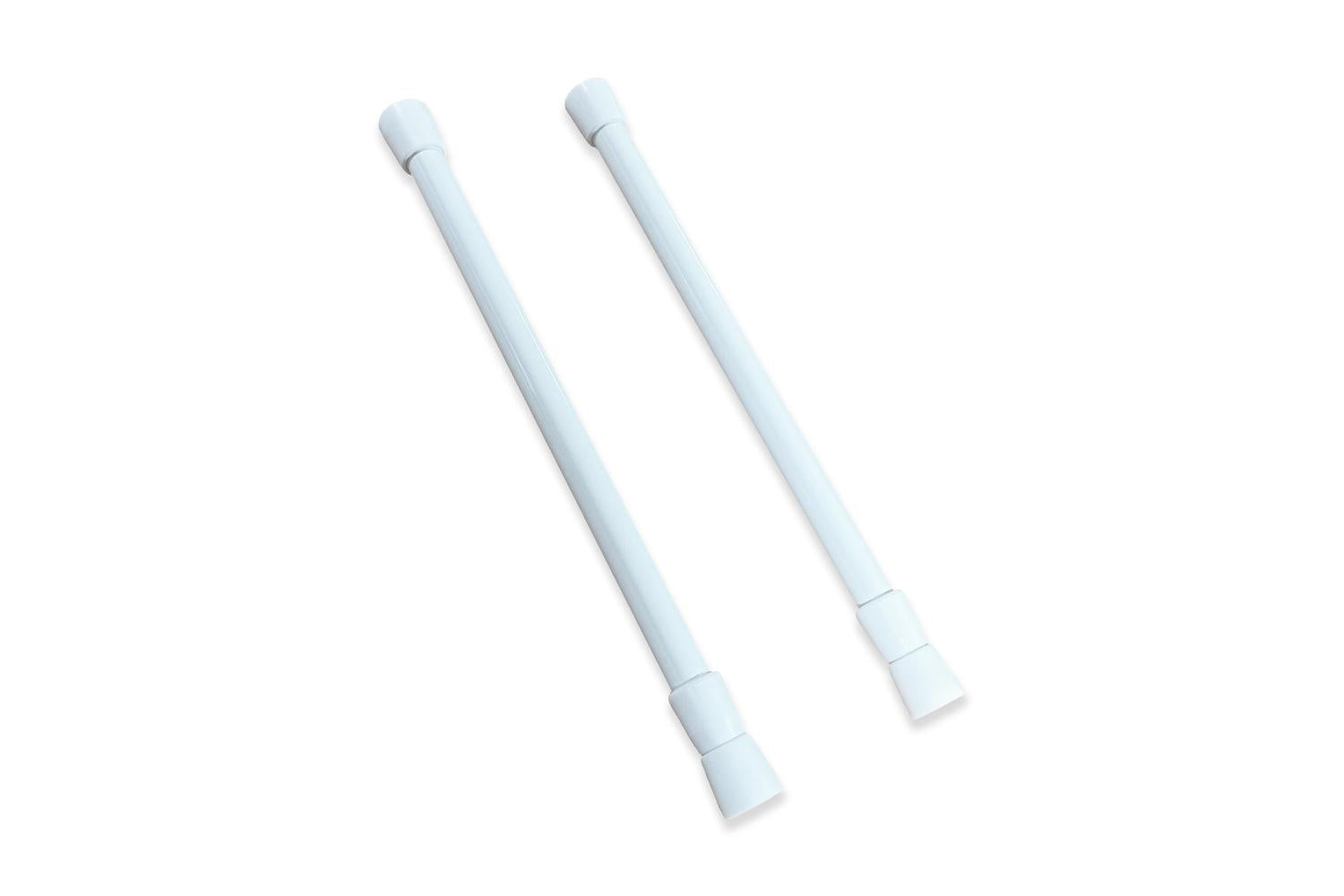 Telescopic Cupboard And Fridge Storage Bars | Adjustable Size | Steel & Plastic Material | 41-71cm-4