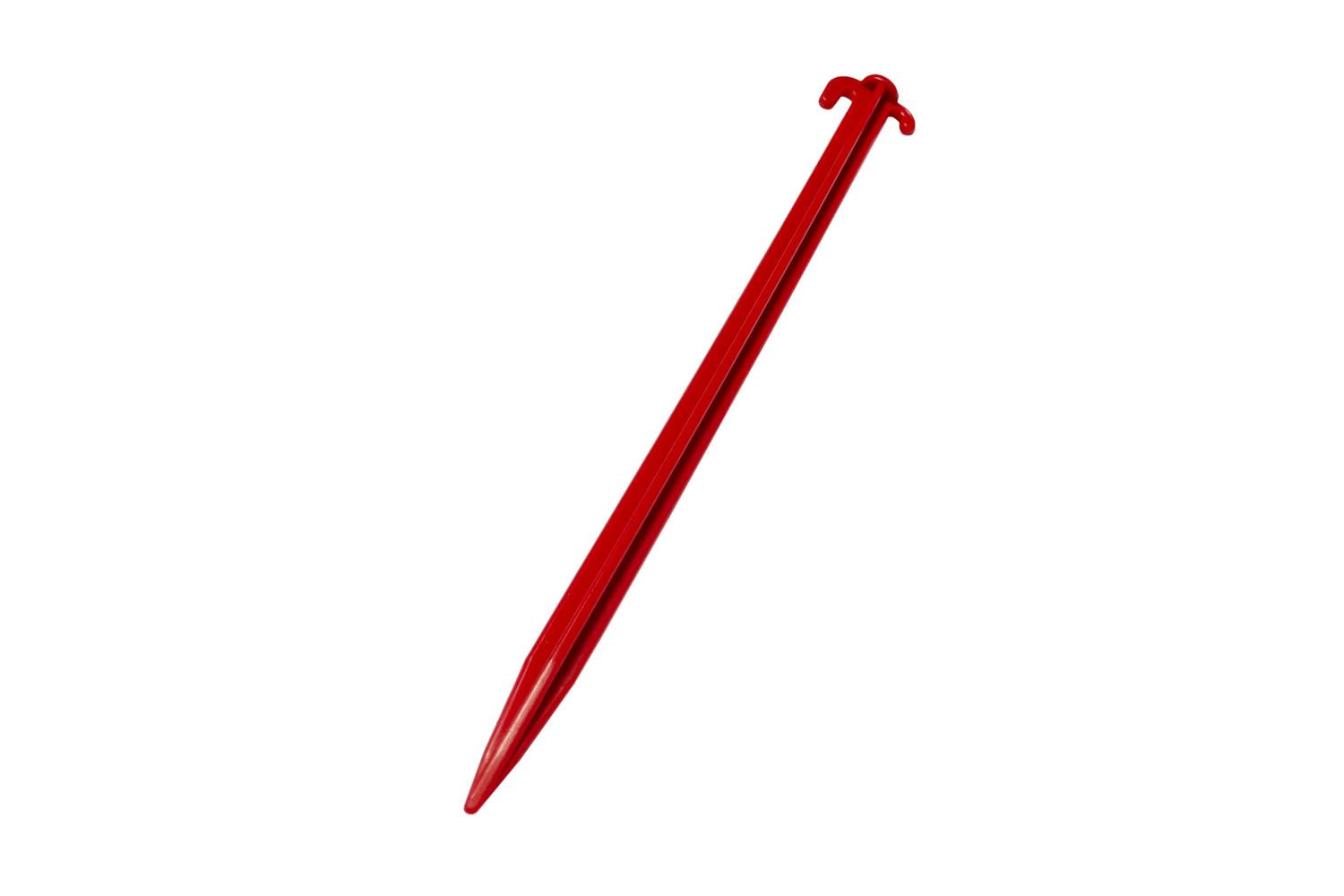 Pack Of 6 Extra Long 30cm Plastic Tent Pegs | Camping Accessories | Polypropylene