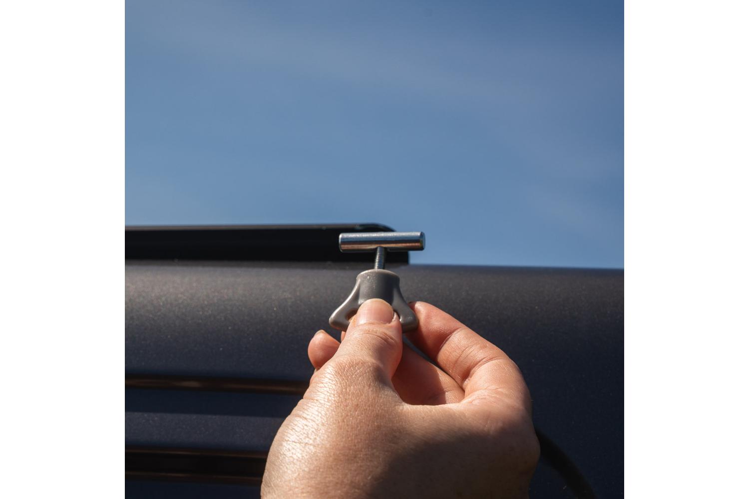 Awning Rail Stoppers | Twin Pack | 6mm | Steel & Plastic-3