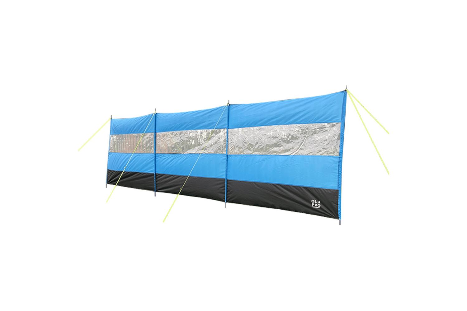 Blue Compact Vision Windbreak | Camping Windbreak | Polyester Panels-2