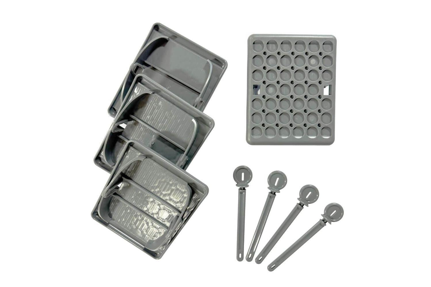 Caravan Jack Pads With Pins | Heavy-duty Polypropylene | Pack Of 4-2