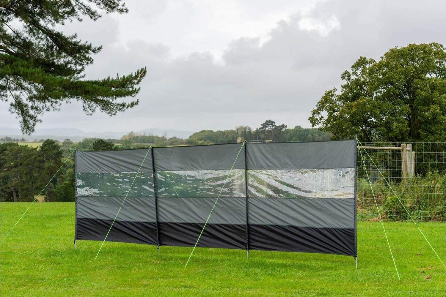 Olpro Charcoal Compact Vision Windbreak | Camping Windbreak | Compact Size-3
