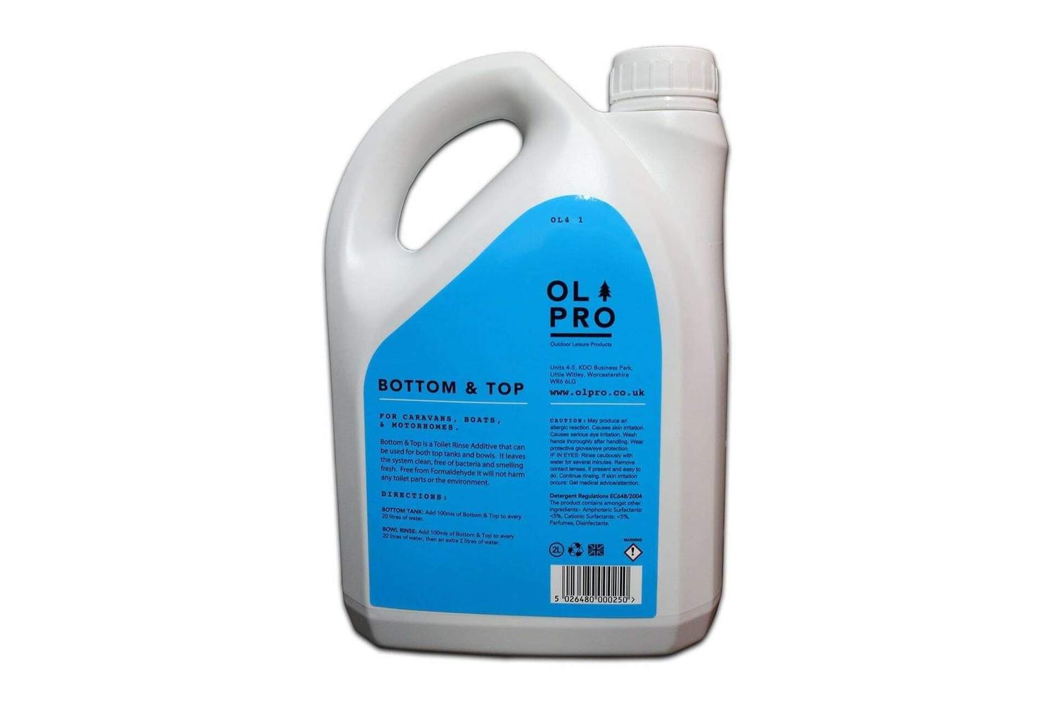 Bottom And Top - All In One 2l | Camping Sanitation | Olpro-2
